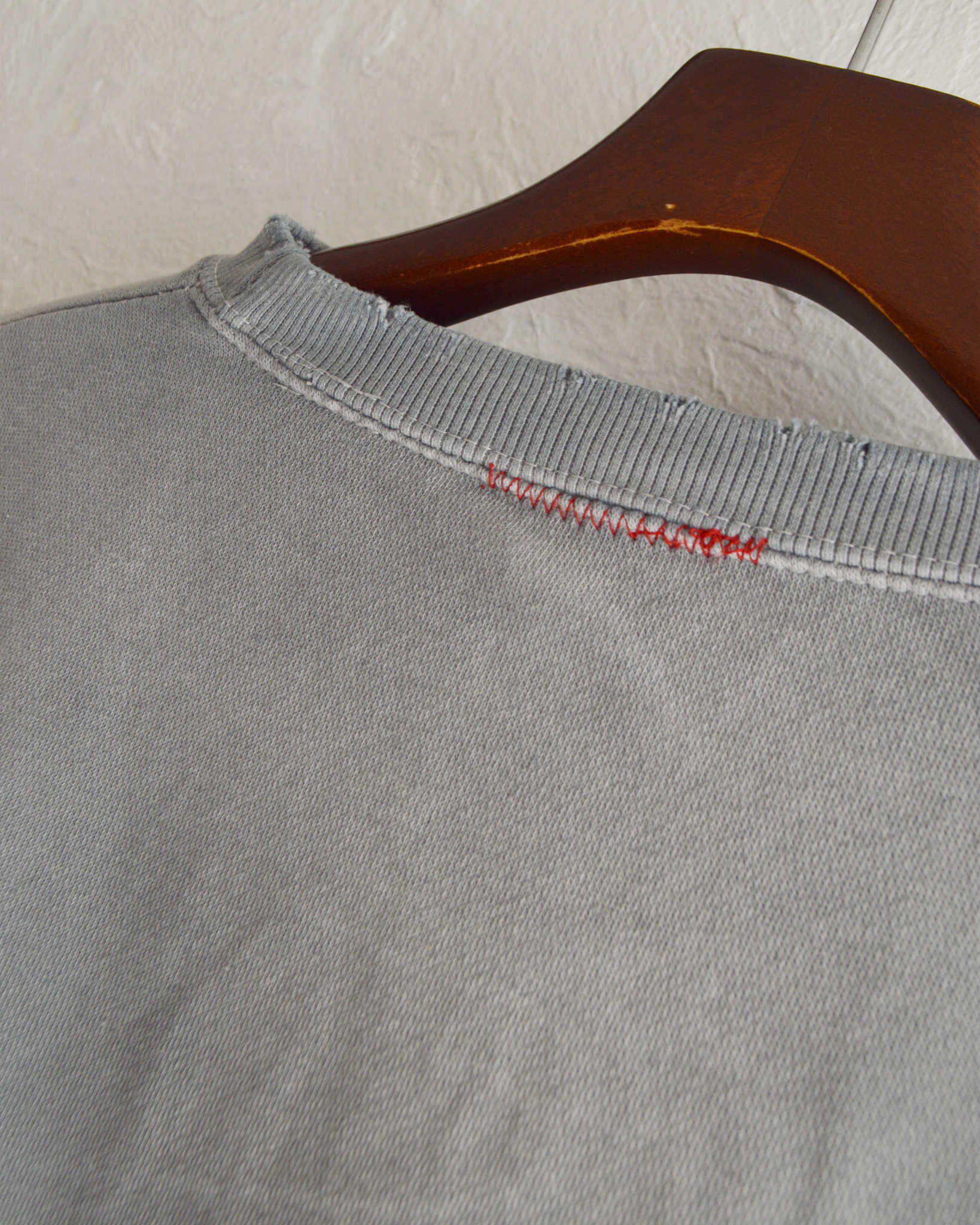 MOOJIMOOJI ムージームージー / CLASSIC CREW NECK クラシッククルーネック (GRAY グレー)