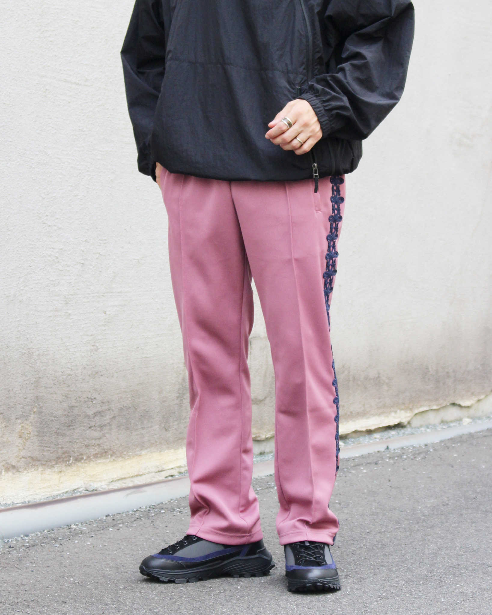 Nasngwam. ナスングワム / KINGSTON PANTS キングストンパンツ (SMOKE PINK スモークピンク)