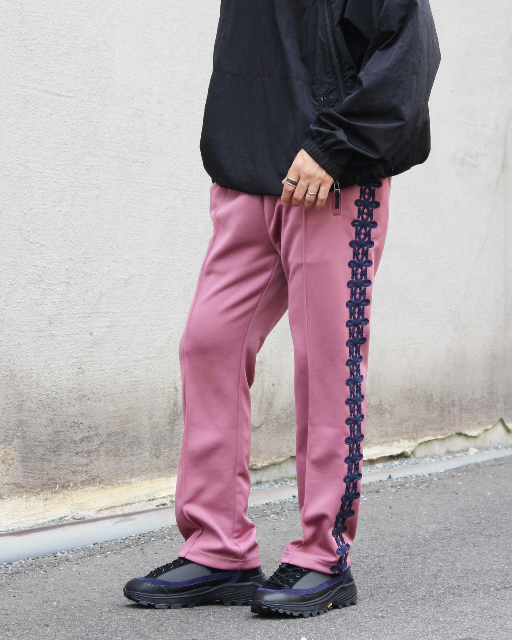Nasngwam. ナスングワム / KINGSTON PANTS キングストンパンツ (SMOKE PINK スモークピンク)