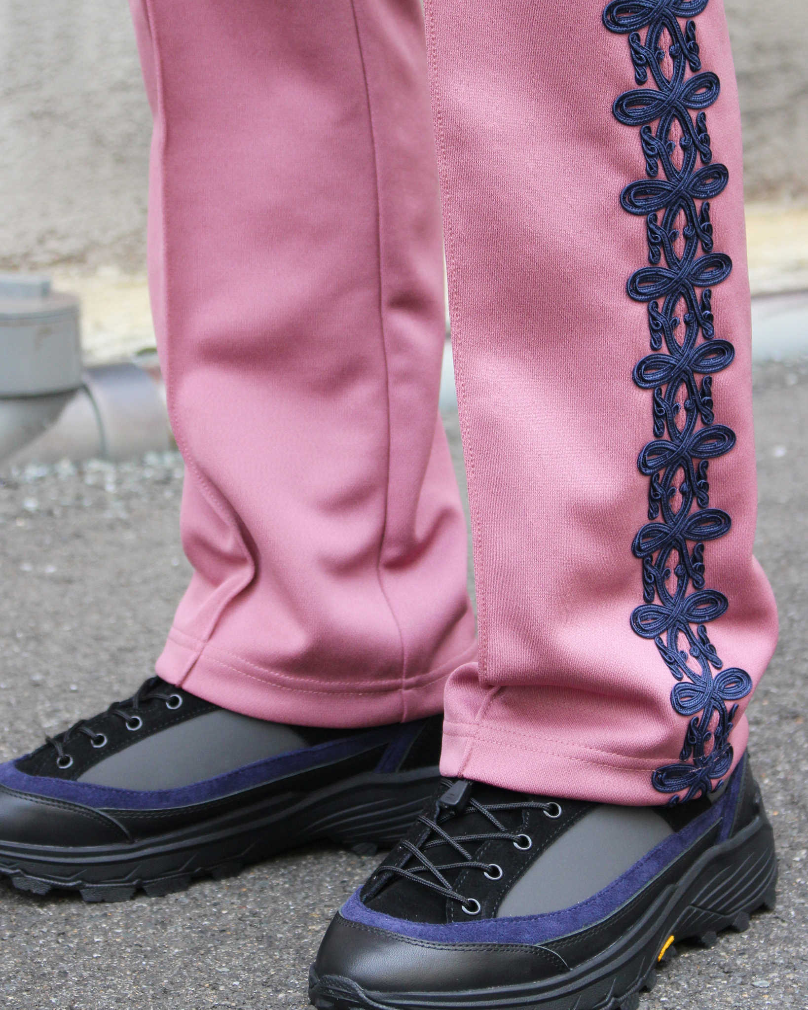 Nasngwam. ナスングワム / KINGSTON PANTS キングストンパンツ (SMOKE PINK スモークピンク)