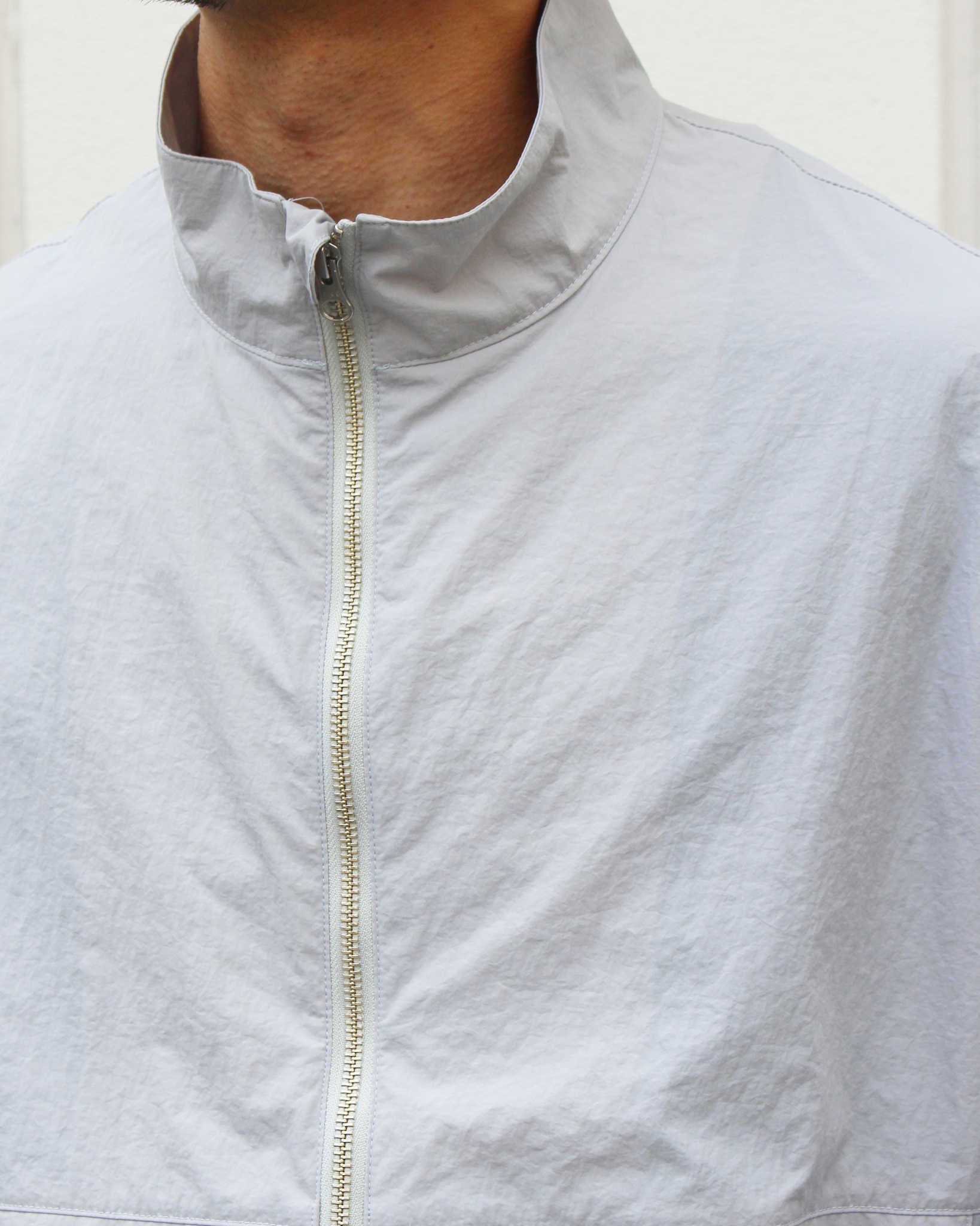 LAMOND ラモンド / POCKETABLE NYLON BLOUSON ポケッタブルナイロンブルゾン (GRAY グレー)