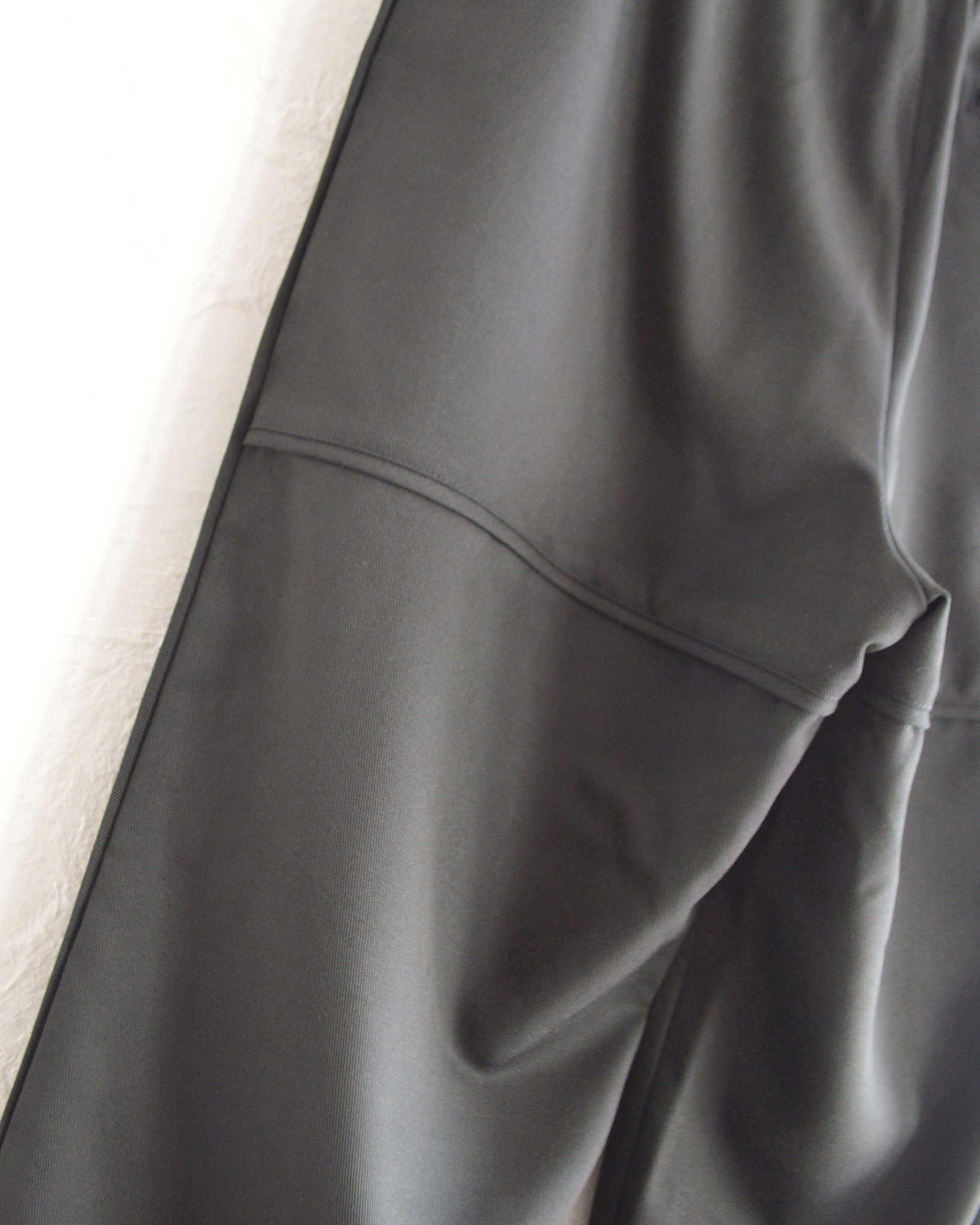 LAMOND ラモンド / HRMS LINE DRAWST WIDE PANTS ラインドロワーワイドパンツ (BLACK ブラック)
