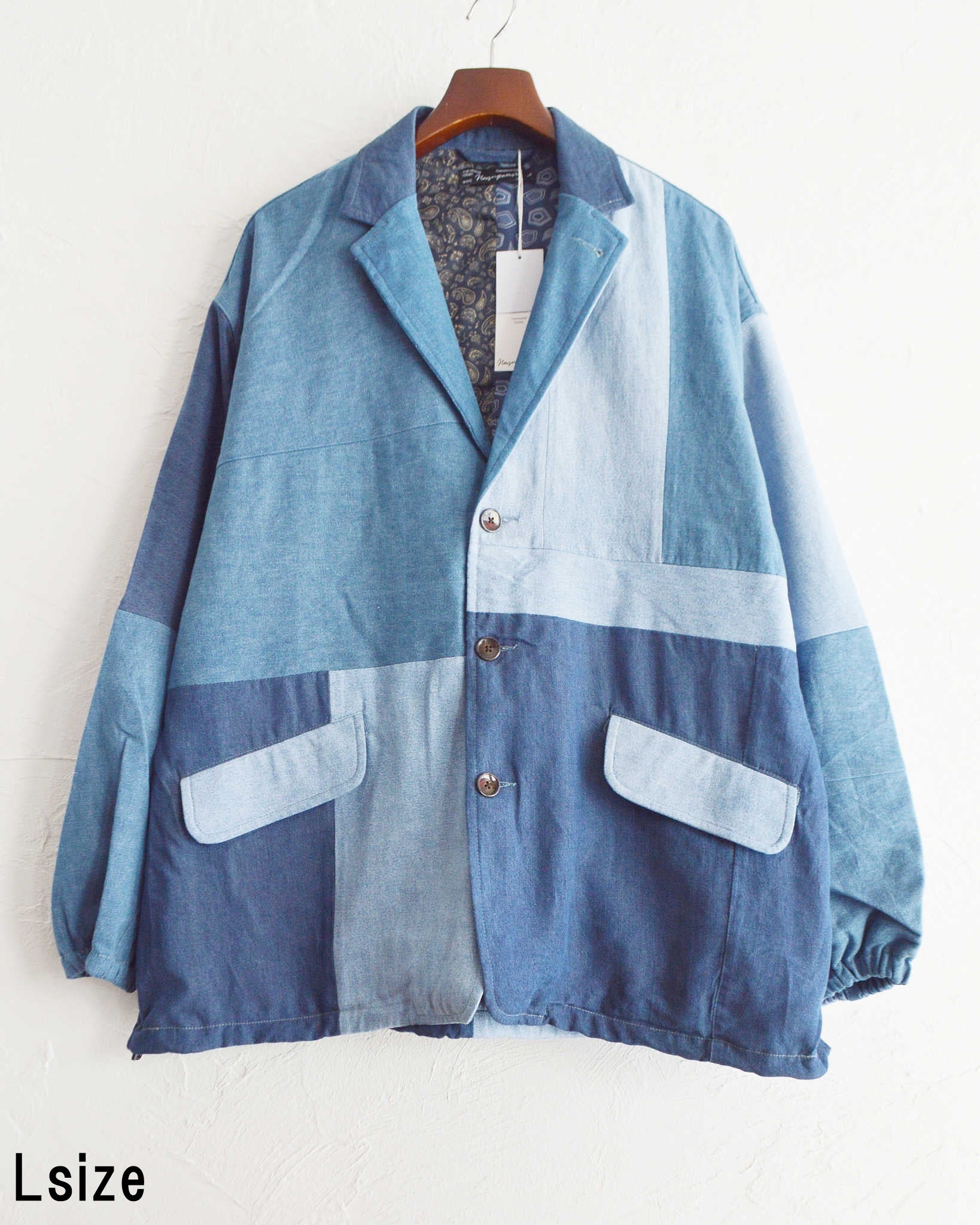 Nasngwam. ナスングワム / NOBLE JACKET ノーブルジャケット (DENIM デニム)