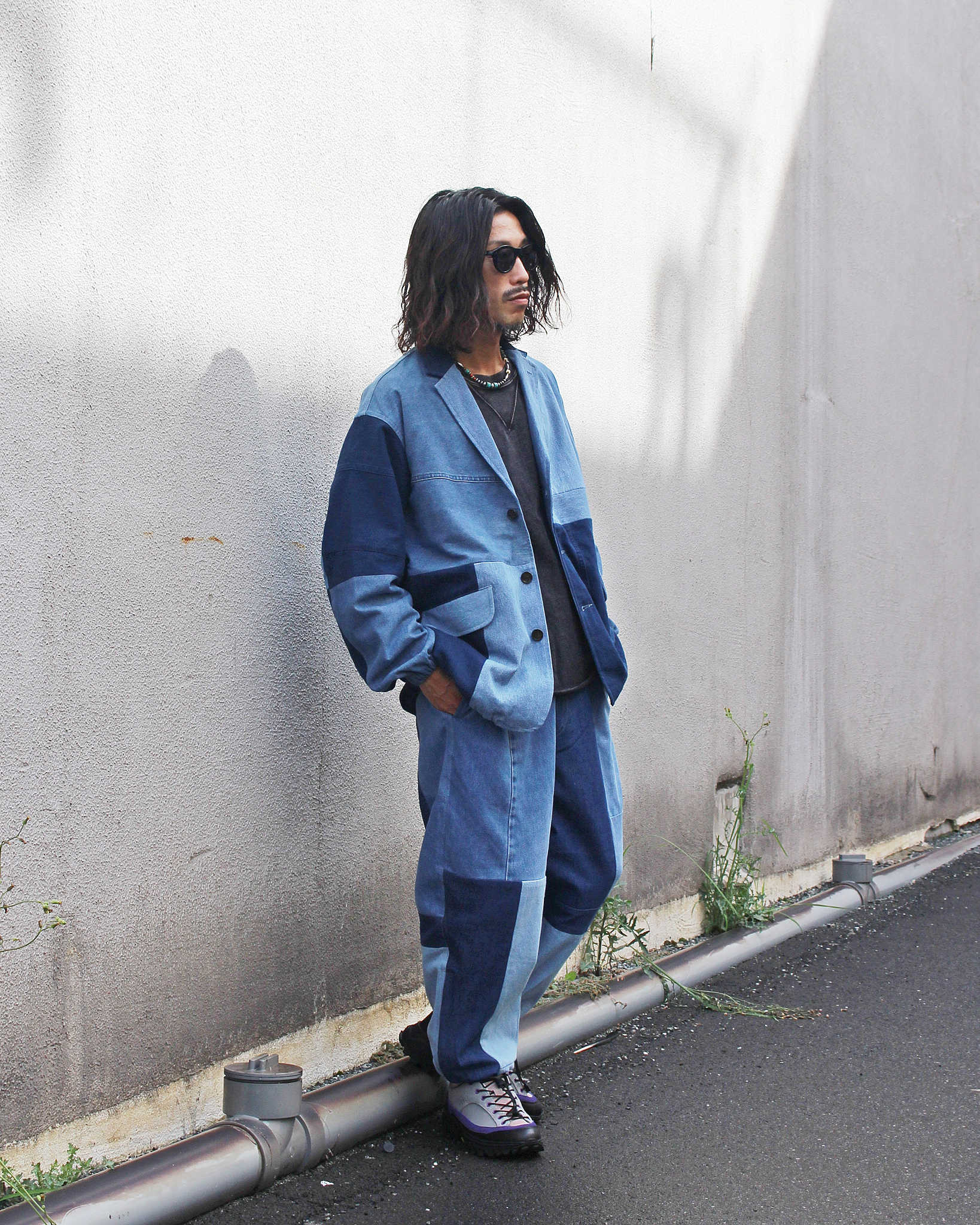 Nasngwam. ナスングワム / NOBLE EASY PANTS ノーブルイージーパンツ (DENIM デニム)