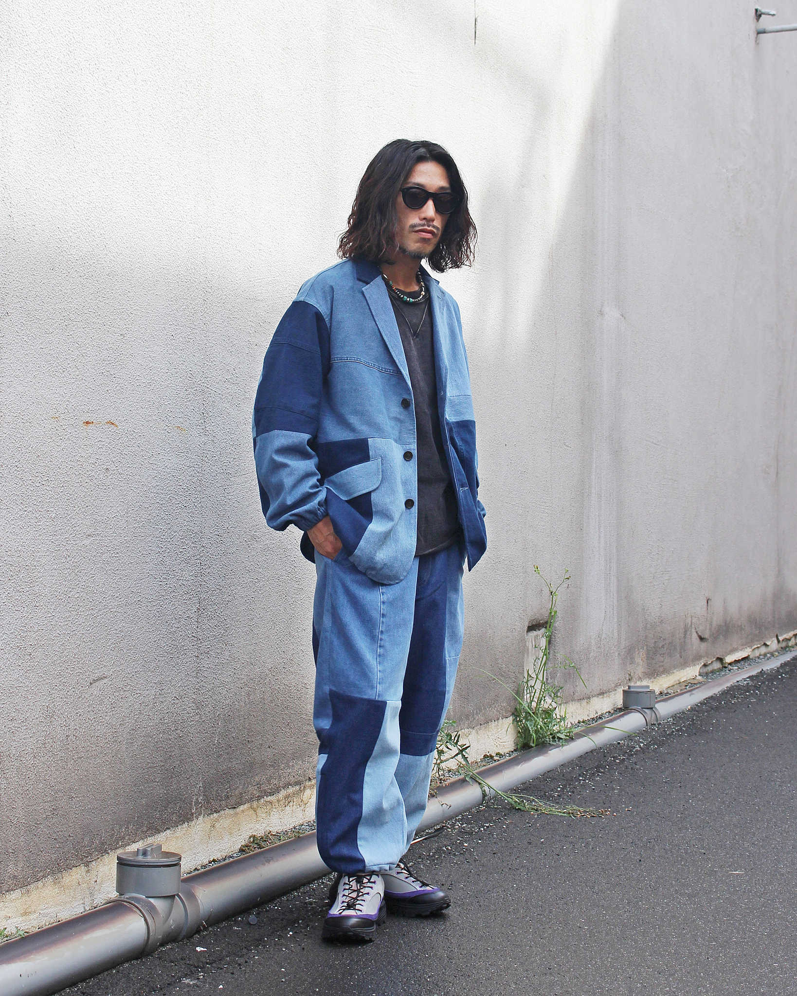 Nasngwam. ナスングワム / NOBLE EASY PANTS ノーブルイージーパンツ (DENIM デニム)