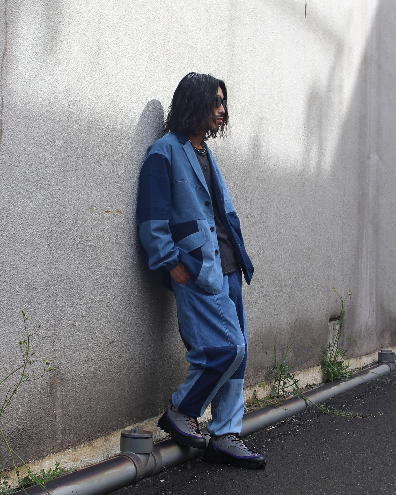 Nasngwam. ナスングワム / NOBLE EASY PANTS ノーブルイージーパンツ (DENIM デニム)