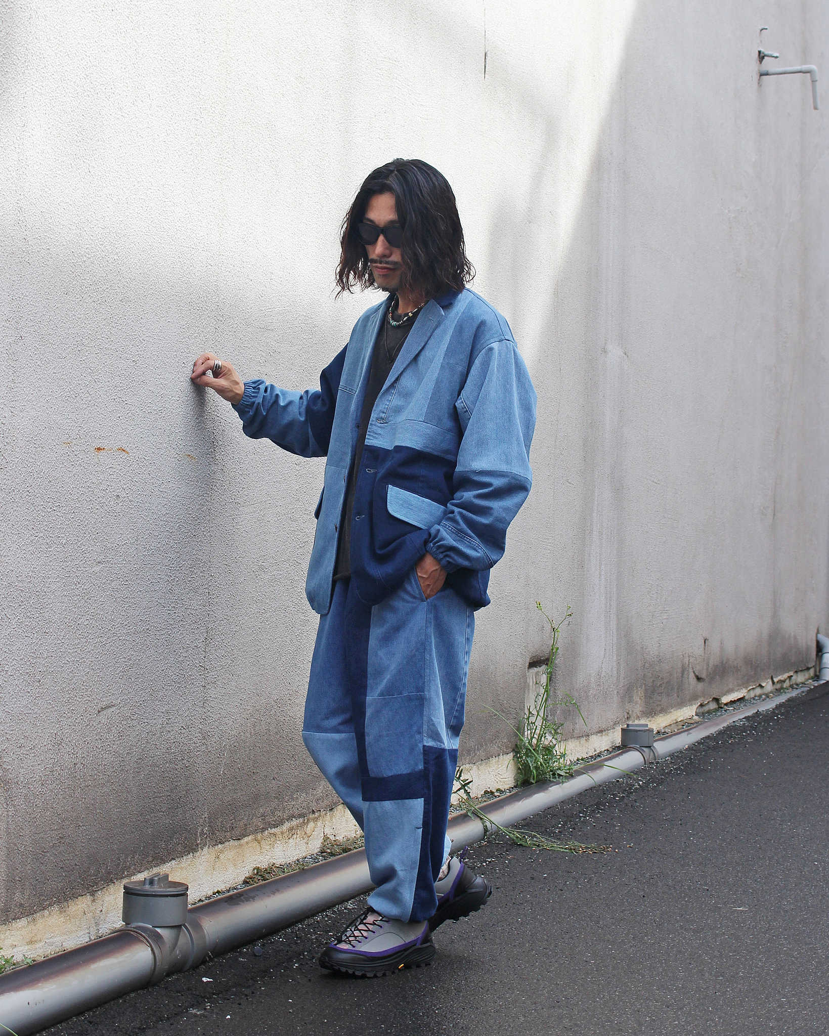 Nasngwam. ナスングワム / NOBLE EASY PANTS ノーブルイージーパンツ (DENIM デニム)