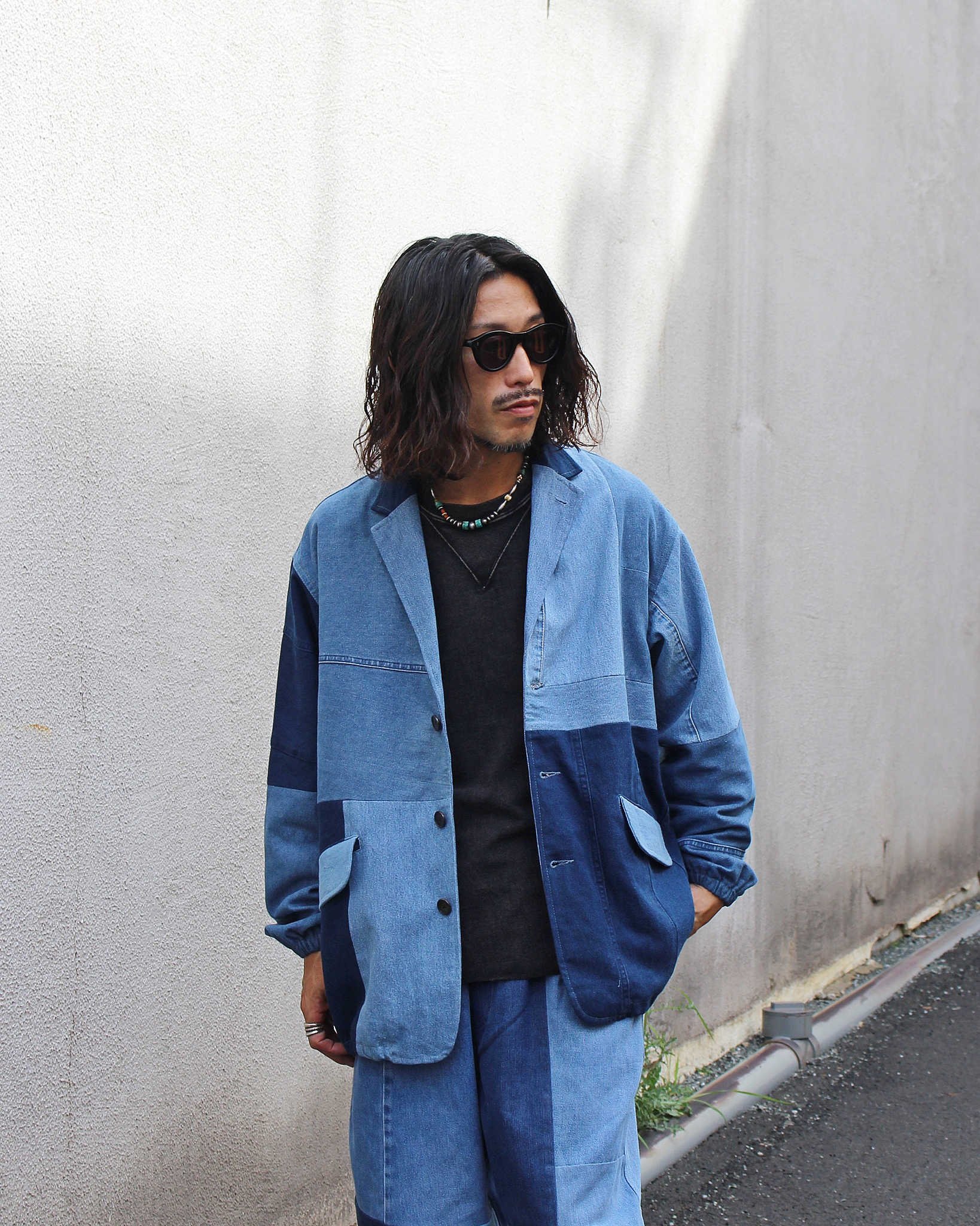 Nasngwam. ナスングワム / NOBLE JACKET ノーブルジャケット (DENIM デニム)