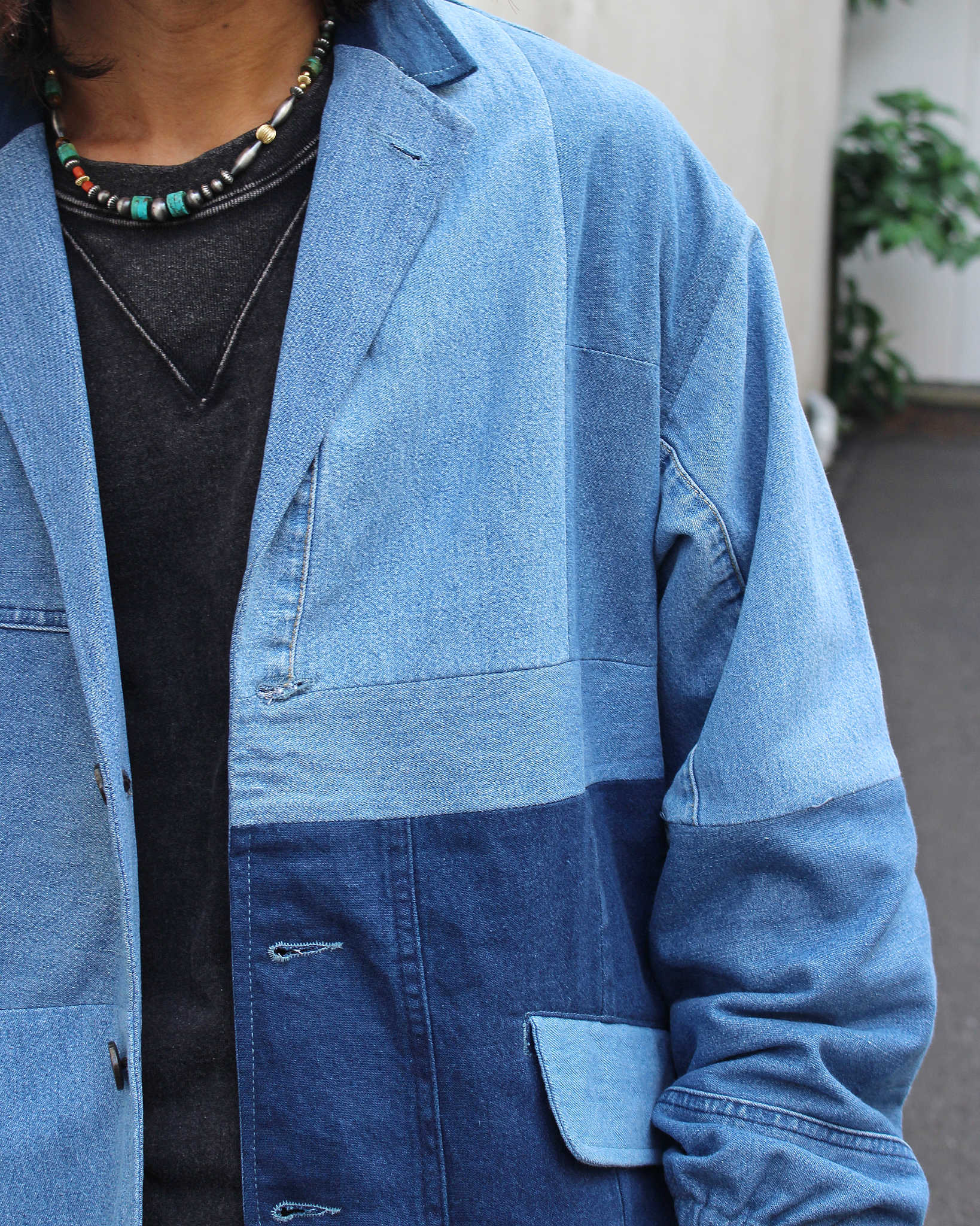 Nasngwam. ナスングワム / NOBLE JACKET ノーブルジャケット (DENIM デニム)