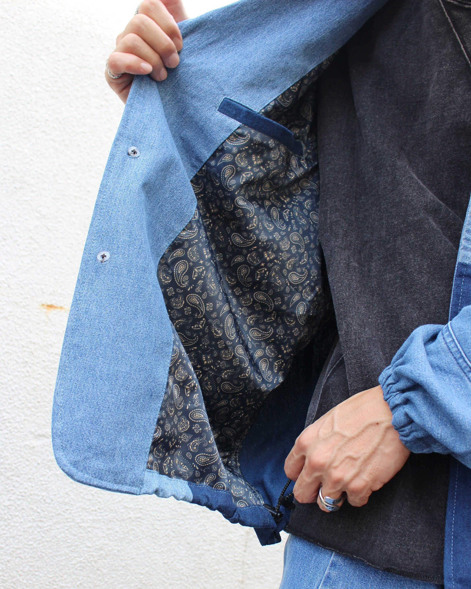 Nasngwam. ナスングワム / NOBLE JACKET ノーブルジャケット (DENIM デニム)