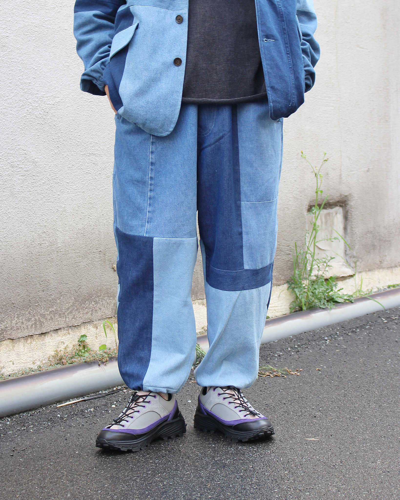 Nasngwam. ナスングワム / NOBLE EASY PANTS ノーブルイージーパンツ (DENIM デニム)