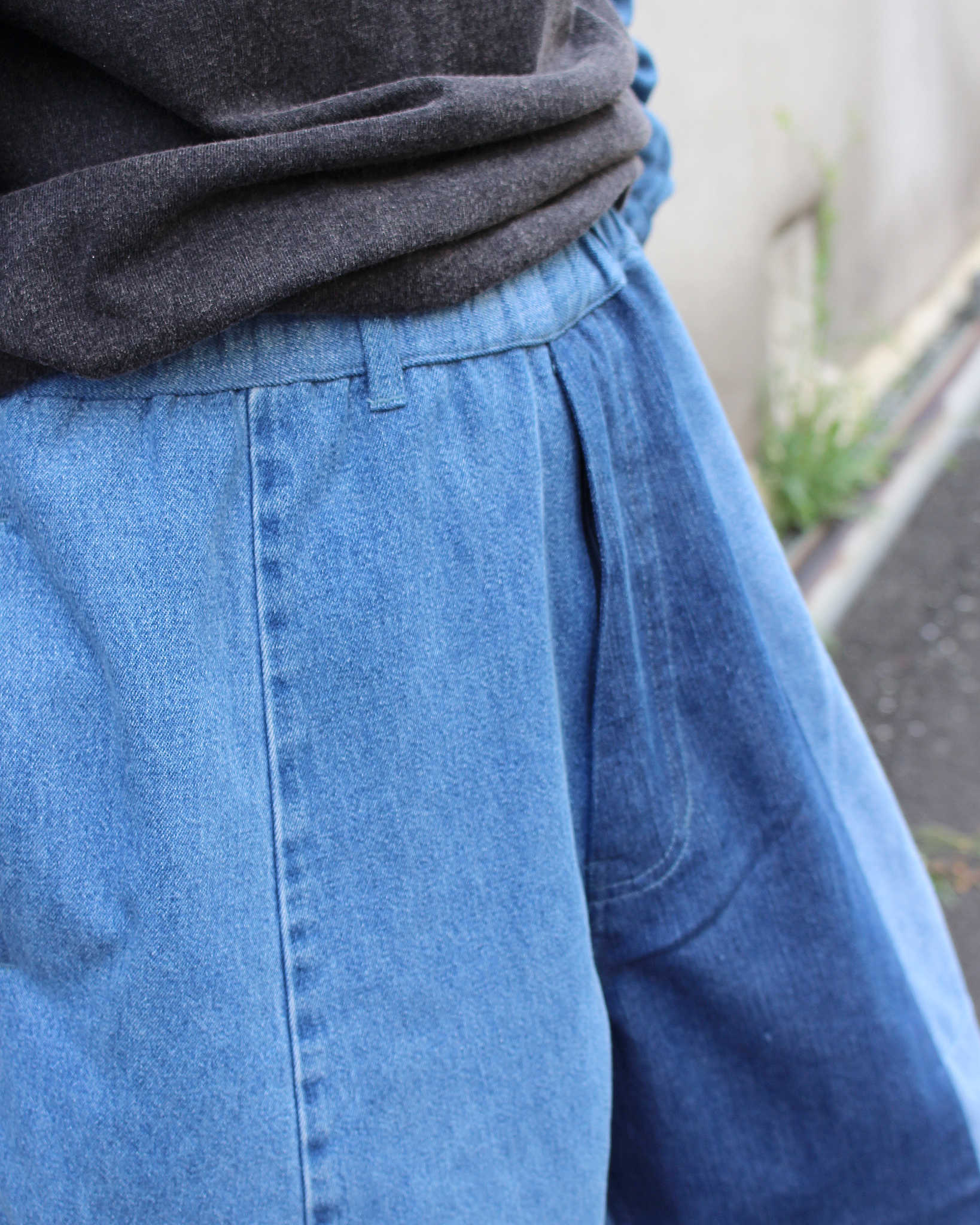 Nasngwam. ナスングワム / NOBLE EASY PANTS ノーブルイージーパンツ (DENIM デニム)