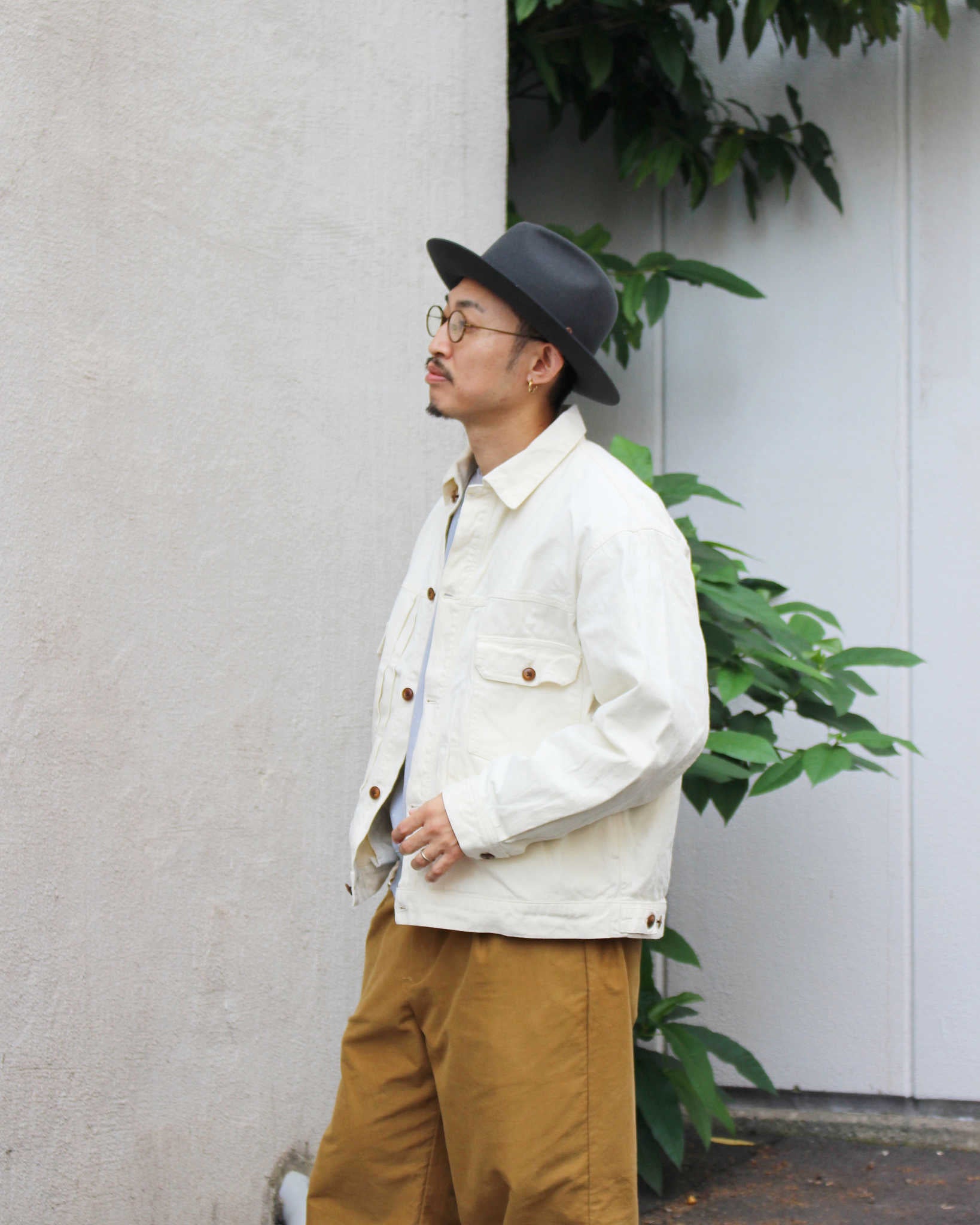 Nasngwam. ナスングワム / ATAVISM JACKET アタビズムジャケット (NATURAL ナチュラル)