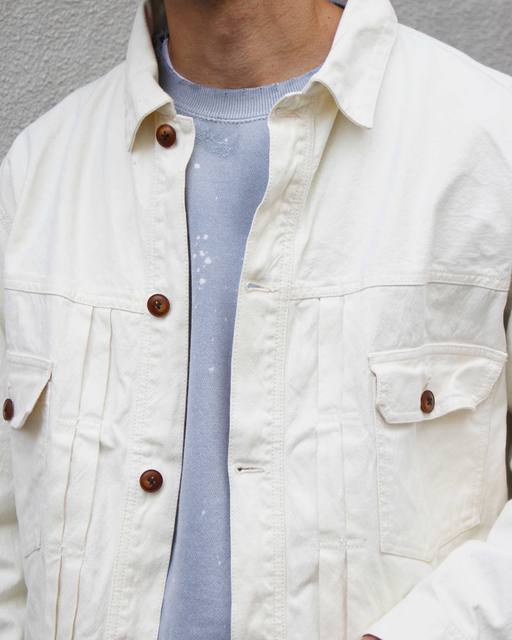 Nasngwam. ナスングワム / ATAVISM JACKET アタビズムジャケット (NATURAL ナチュラル)