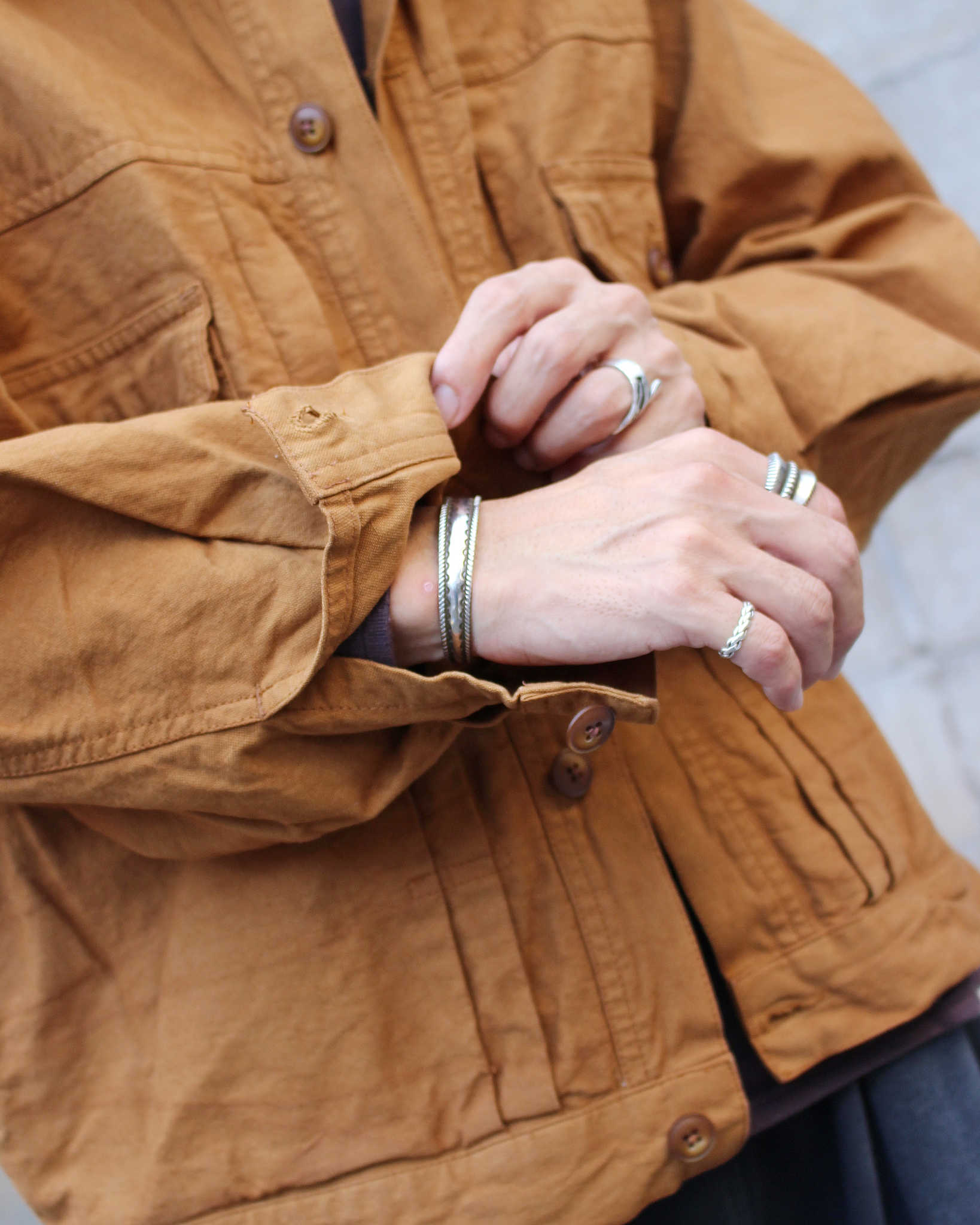 Nasngwam. ナスングワム / ATAVISM JACKET アタビズムジャケット (BRICK ブリック)