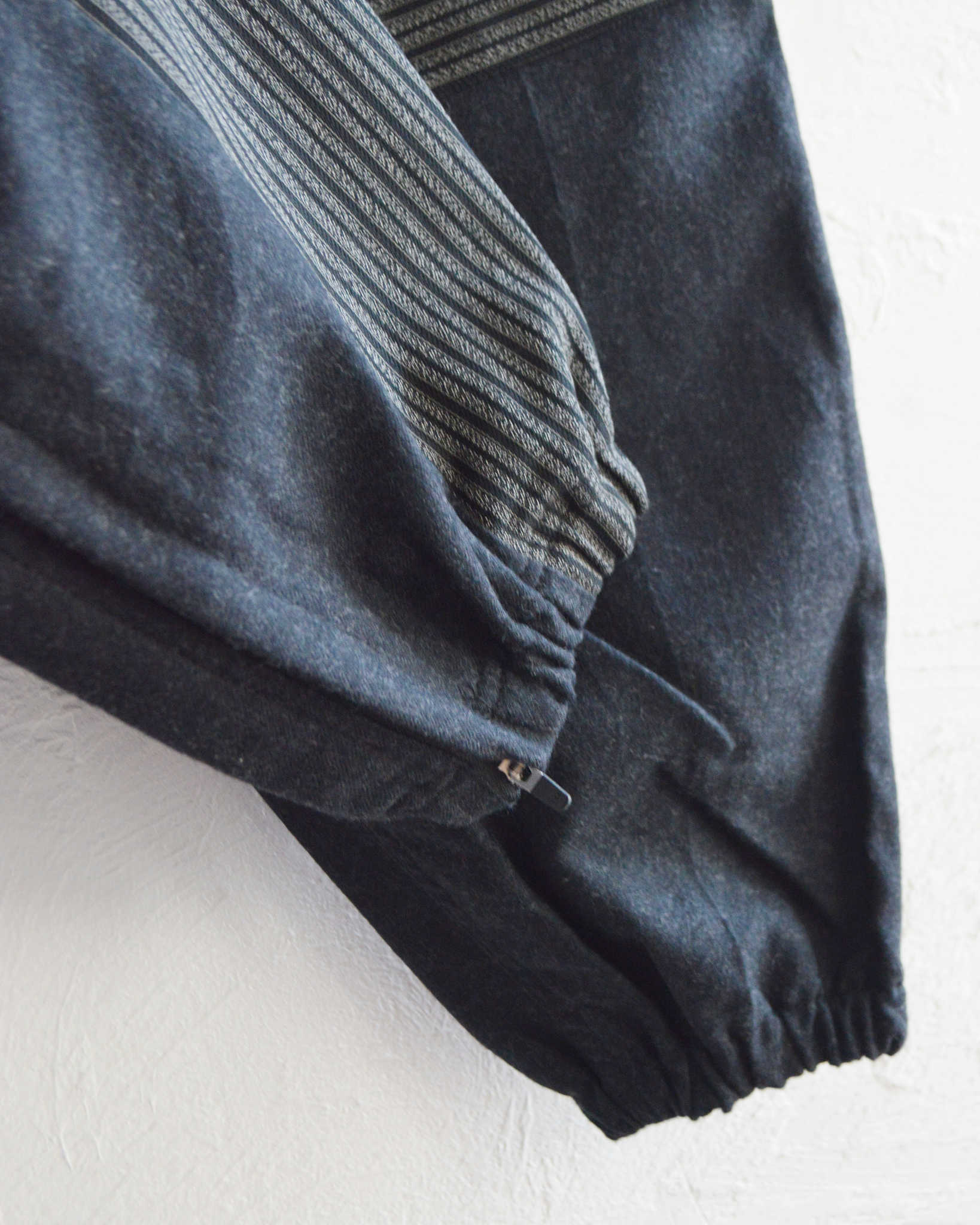 Nasngwam. ナスングワム / NOBLE EASY PANTS ノーブルイージーパンツ (BLACK ブラック)