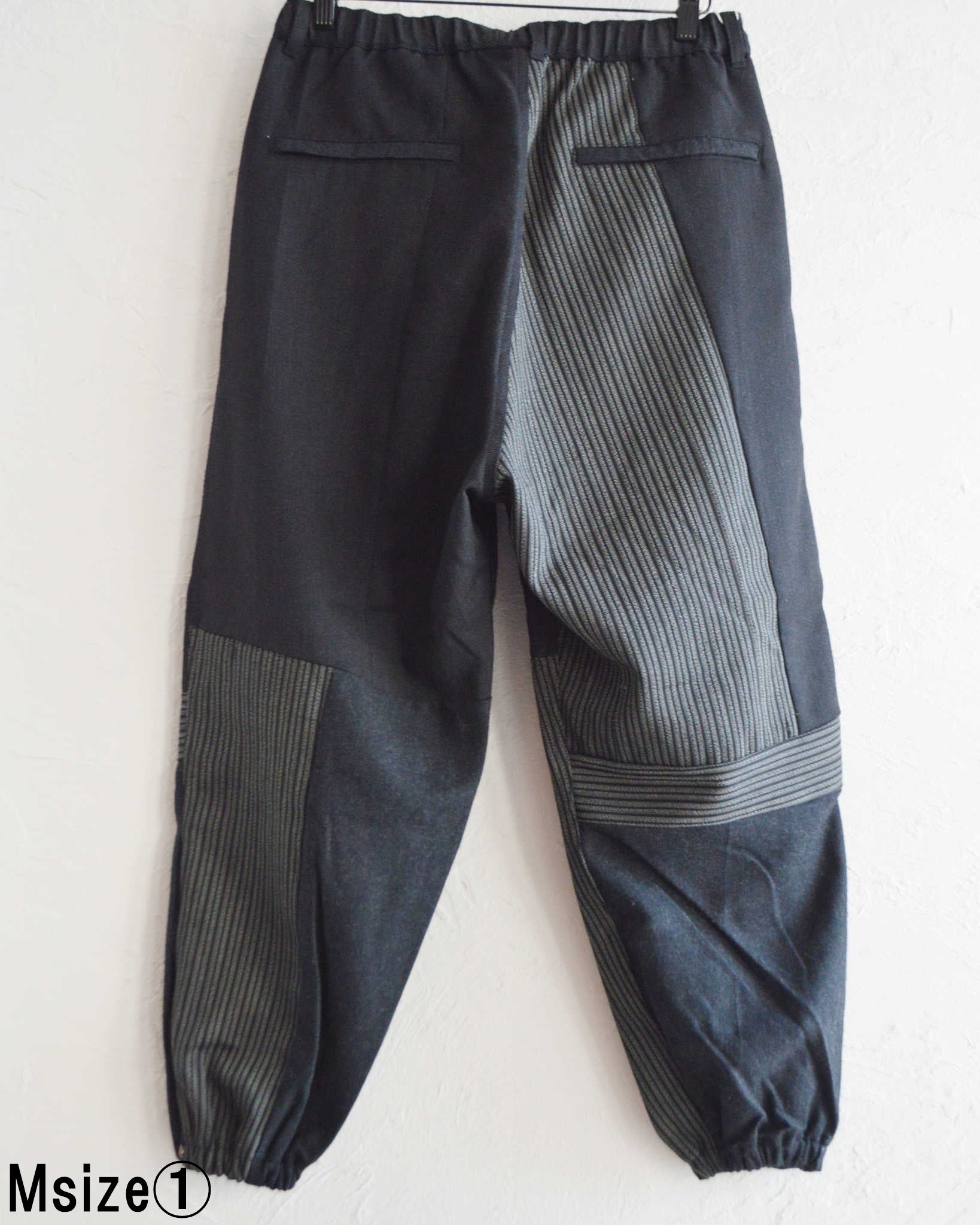 Nasngwam. ナスングワム / NOBLE EASY PANTS ノーブルイージーパンツ (BLACK ブラック)