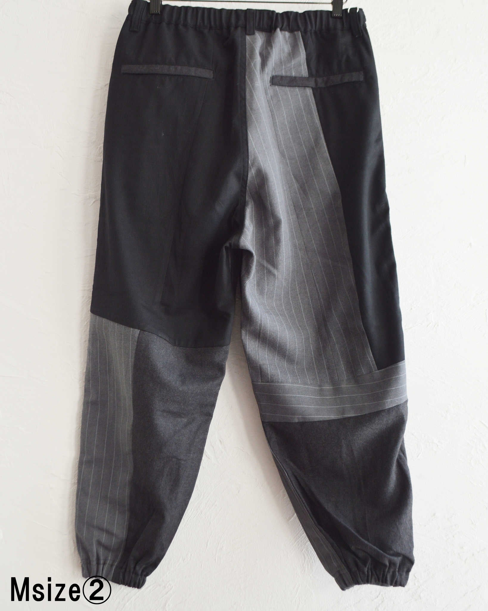 Nasngwam. ナスングワム / NOBLE EASY PANTS ノーブルイージーパンツ (BLACK ブラック)