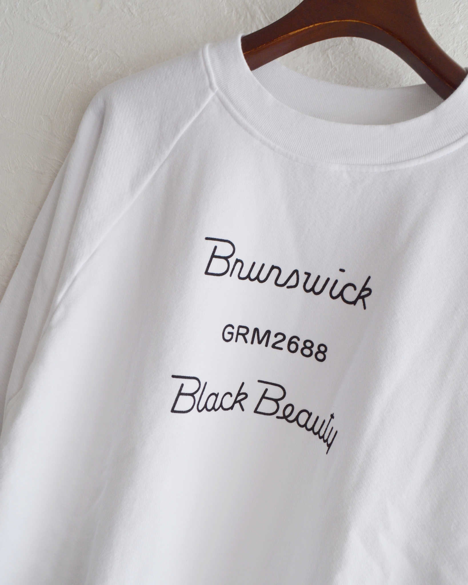 necessary or unnecessary ネセサリーオアアンネセサリー N.O.UN / BLACK BEAUTY ブラックビューティー (WHITE ホワイト)