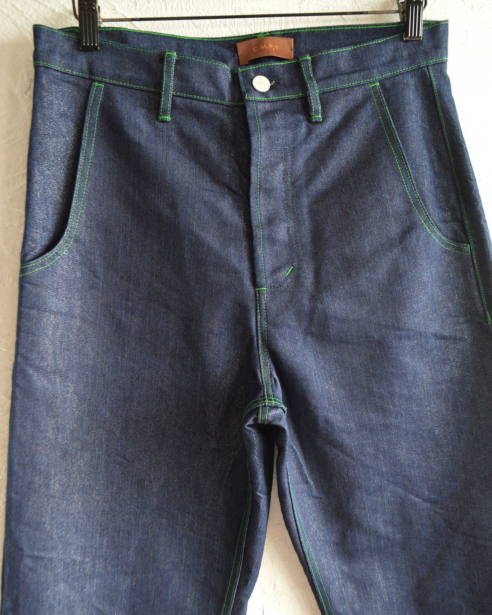 C.M.P,Y シーエムピーワイ / #No.2 -Standard Jeans- スタンダードジーンズ (INDIGO×SILVER インディゴシルバー)