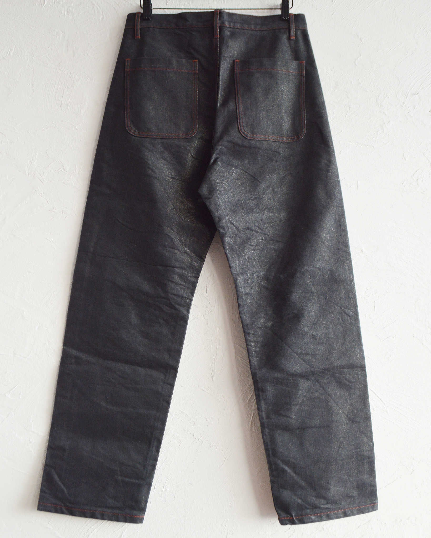 C.M.P,Y シーエムピーワイ / #No.2 -Standard Jeans- スタンダードジーンズ (BLACK×GOLD ブラックゴールド)