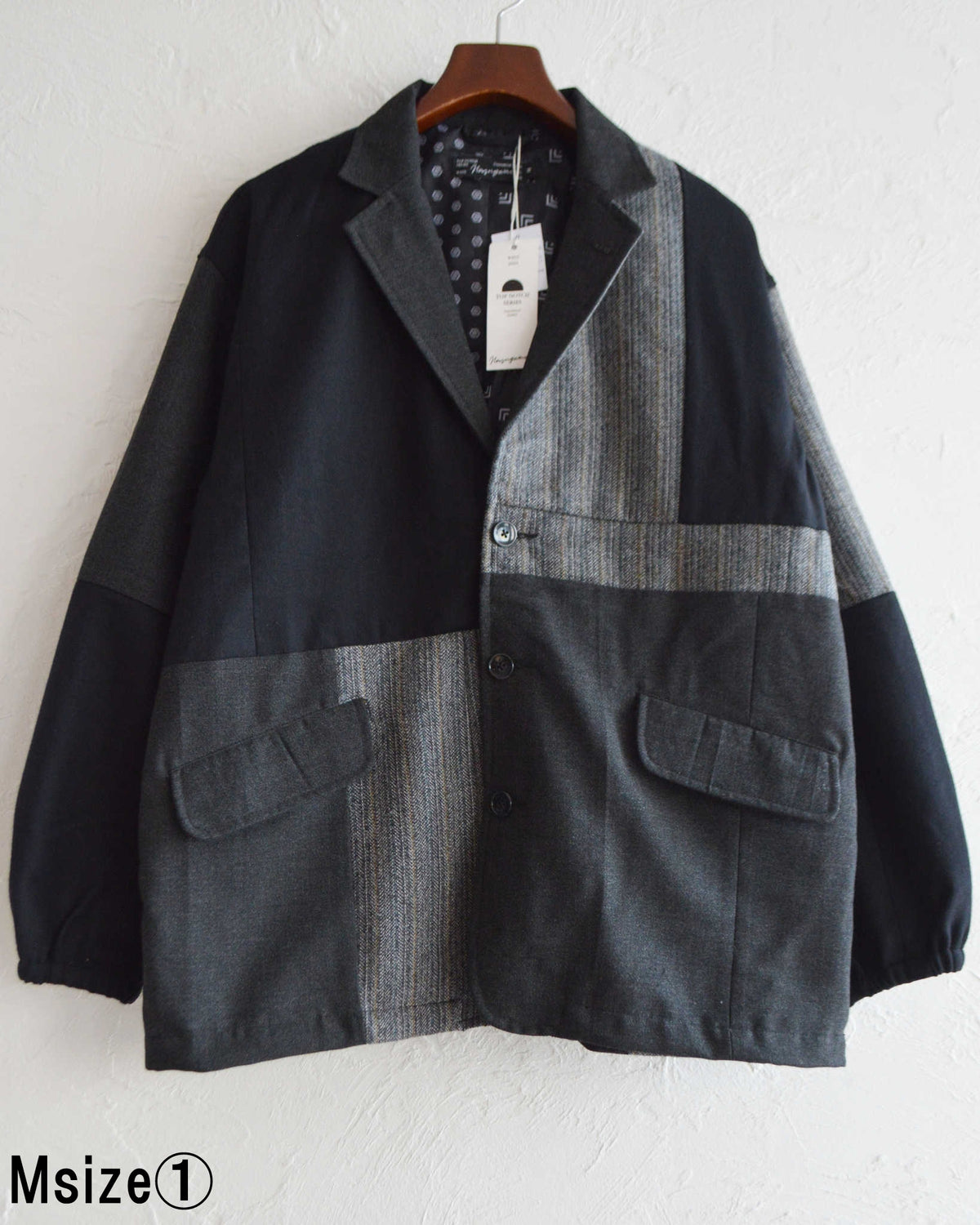 Nasngwam. ナスングワム / NOBLE JACKET ノーブルジャケット (BLACK 