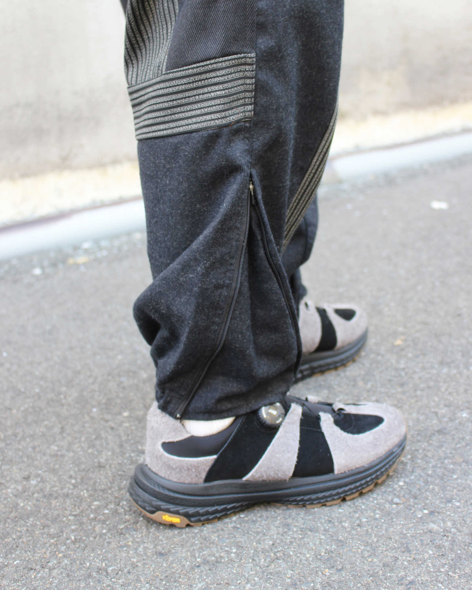 Nasngwam. ナスングワム / NOBLE EASY PANTS ノーブルイージーパンツ (BLACK ブラック)