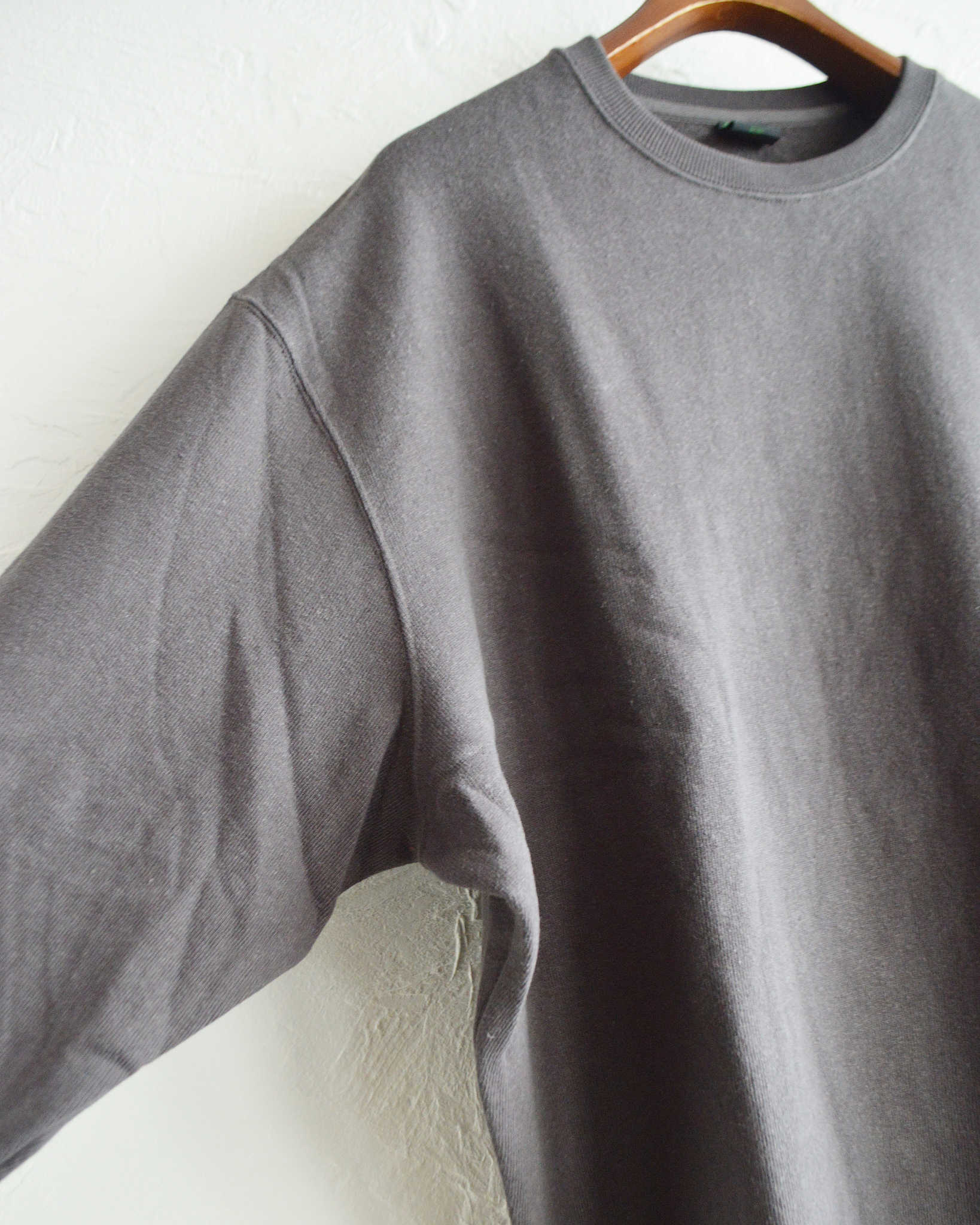 GOHEMP ゴーヘンプ / HEMP BIG CREW ヘンプビッグクルー (GUNMETAL GRAY ガンメタルグレー)