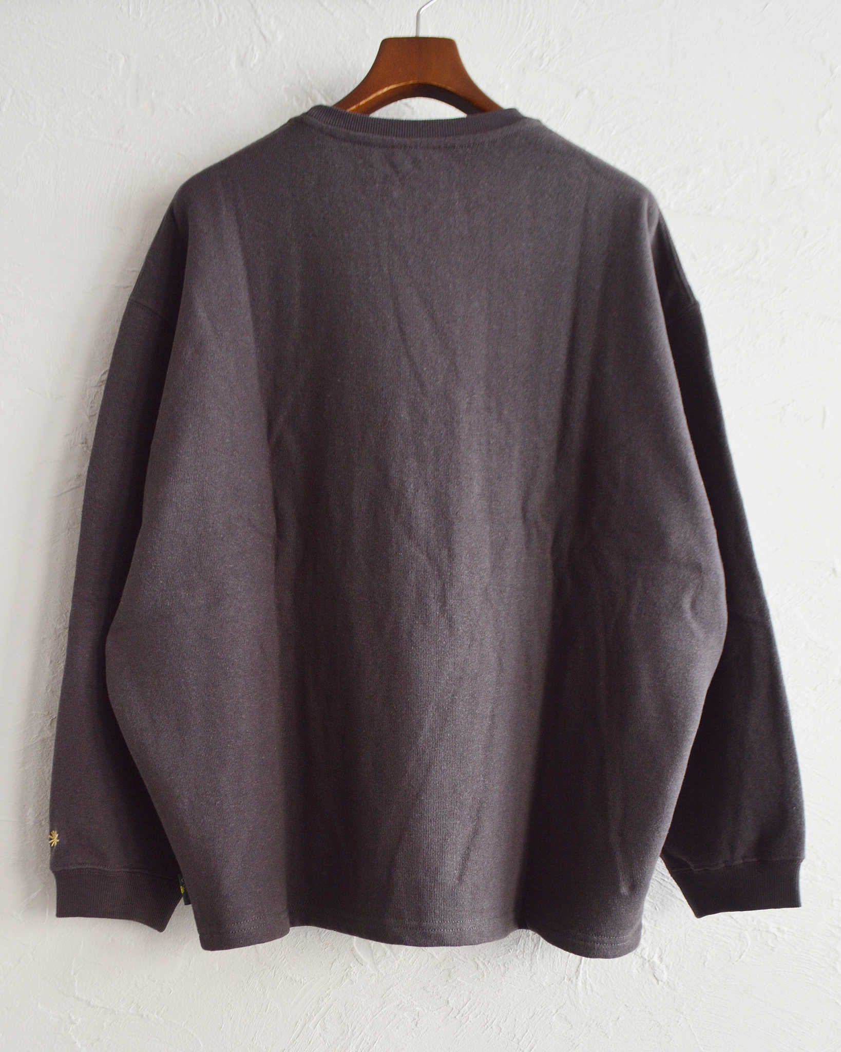 GOHEMP ゴーヘンプ / HEMP BIG CREW ヘンプビッグクルー (GUNMETAL GRAY ガンメタルグレー)