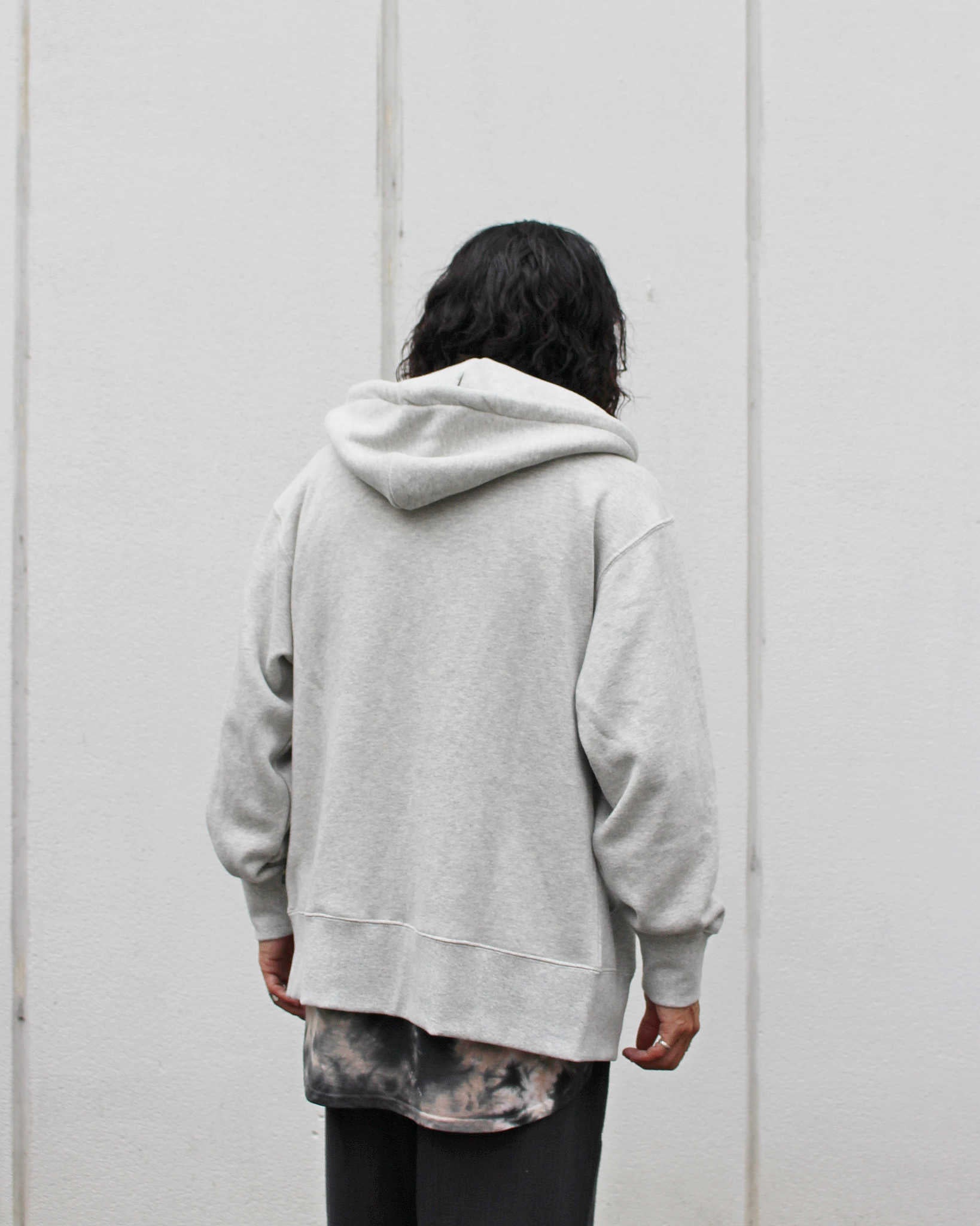 GOHEMP ゴーヘンプ / HEMP ZIP UP HOODY ヘンプジップアップフーディ (ASH HEATHER アッシュヘザー)