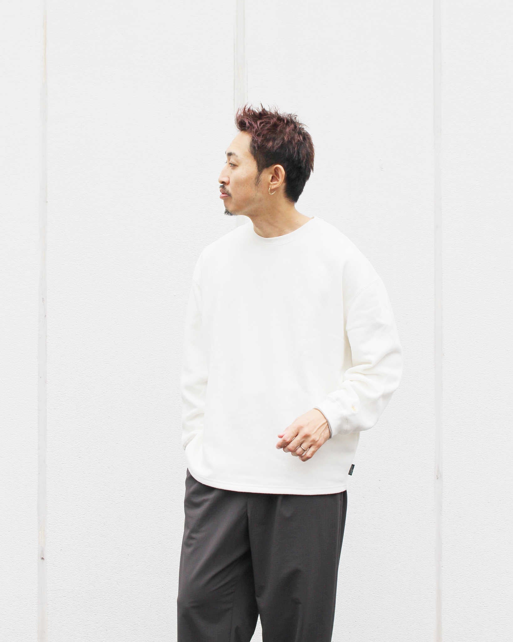 GOHEMP ゴーヘンプ / HEMP BIG CREW ヘンプビッグクルー (NATURAL ナチュラル)
