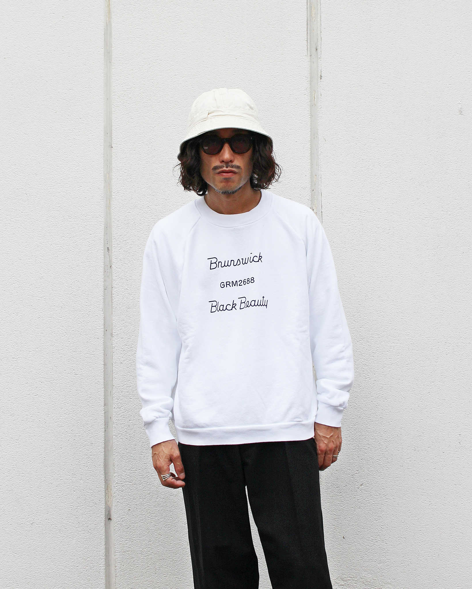 necessary or unnecessary ネセサリーオアアンネセサリー N.O.UN / BLACK BEAUTY ブラックビューティー (WHITE ホワイト)
