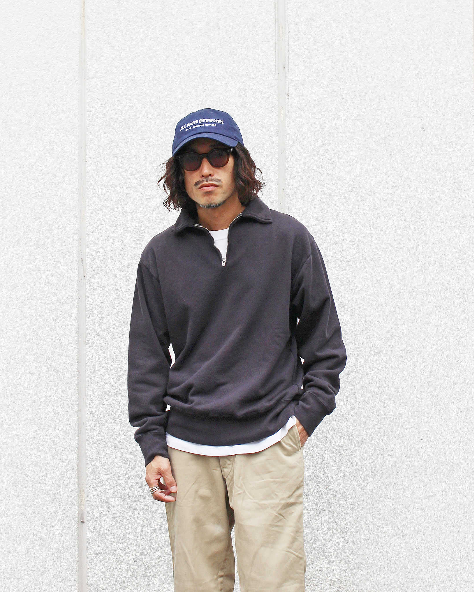 necessary or unnecessary ネセサリーオアアンネセサリー N.O.UN / HOT MAC ZIP ホットマックジップ (BLACK ブラック)