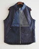 Nasngwam. ナスングワム / FACTORY VEST ファクトリーベスト Msize (NAVY ネイビー)