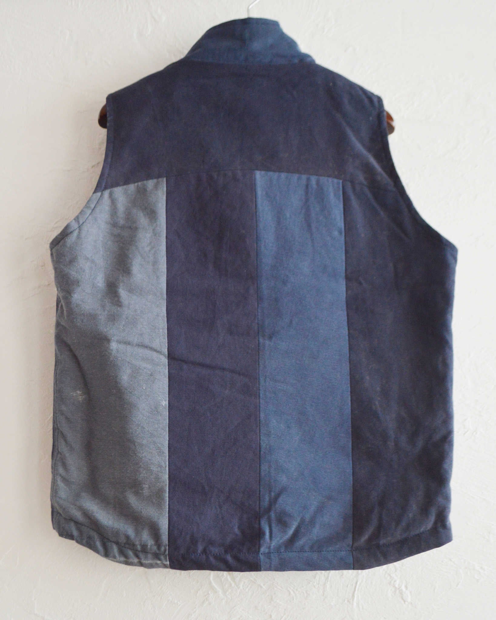 Nasngwam. ナスングワム / FACTORY VEST ファクトリーベスト Msize (NAVY ネイビー)