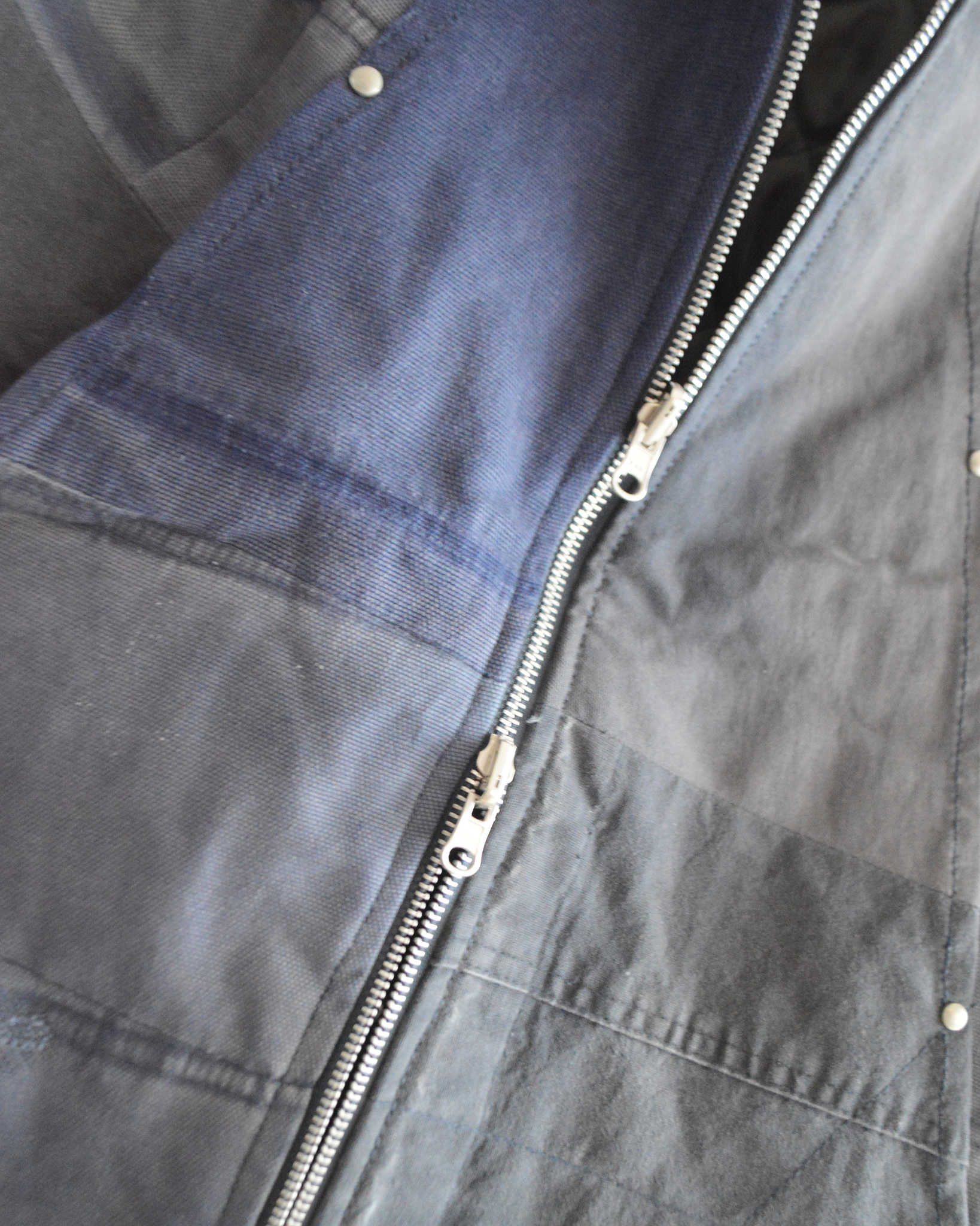 Nasngwam. ナスングワム / FACTORY VEST ファクトリーベスト Lsize (NAVY ネイビー)