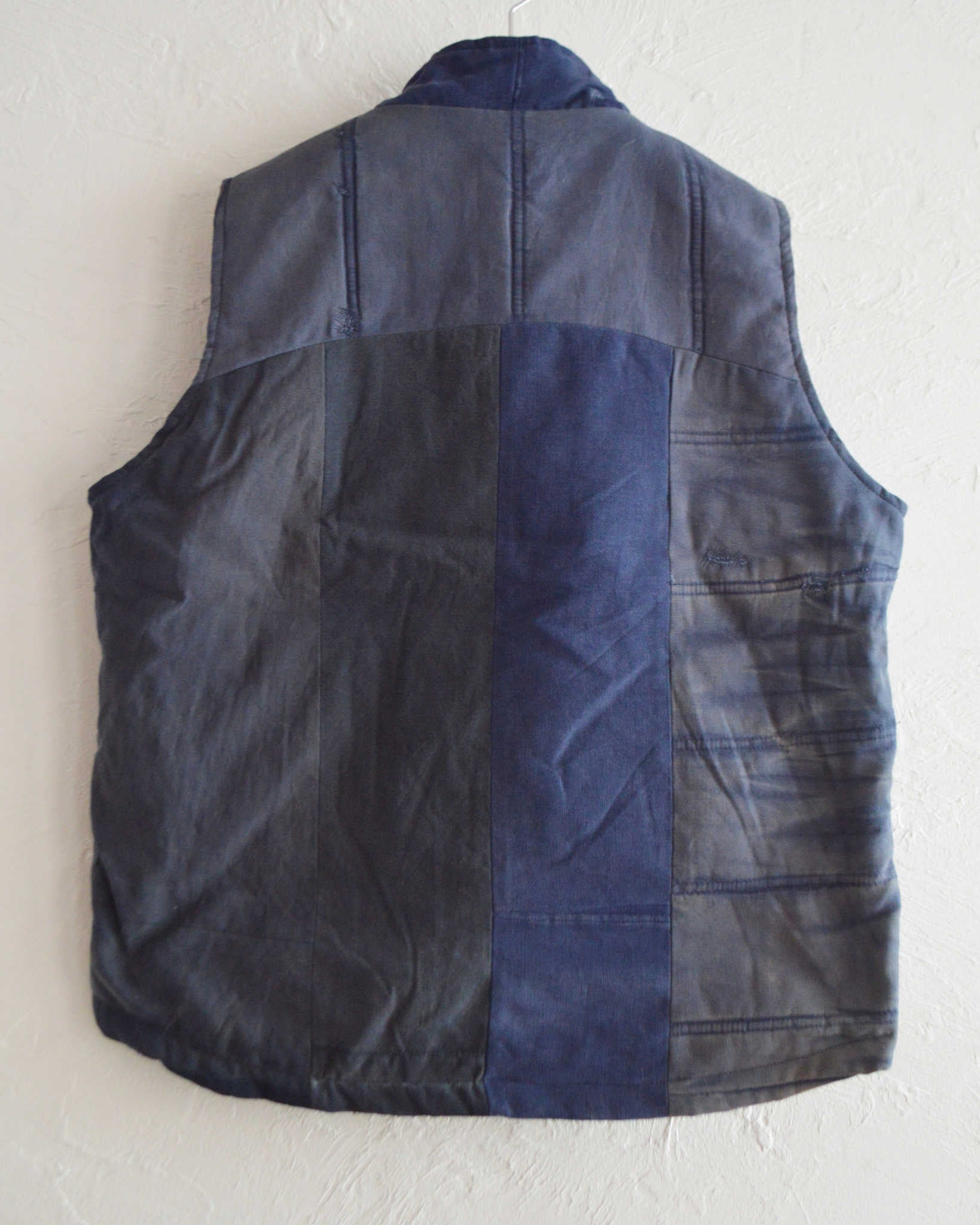 Nasngwam. ナスングワム / FACTORY VEST ファクトリーベスト Lsize (NAVY ネイビー)