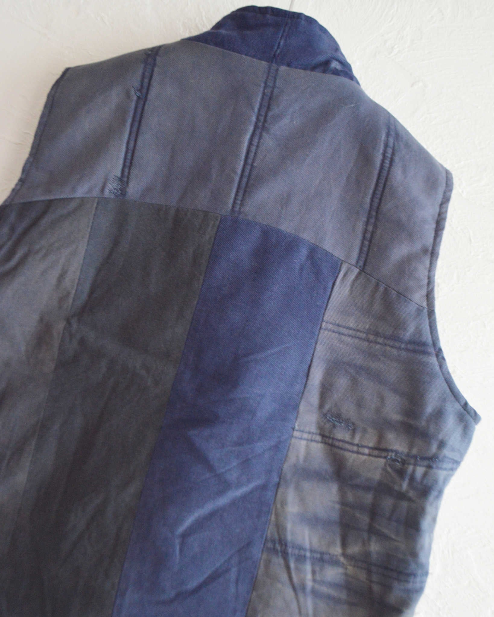 Nasngwam. ナスングワム / FACTORY VEST ファクトリーベスト Lsize (NAVY ネイビー)