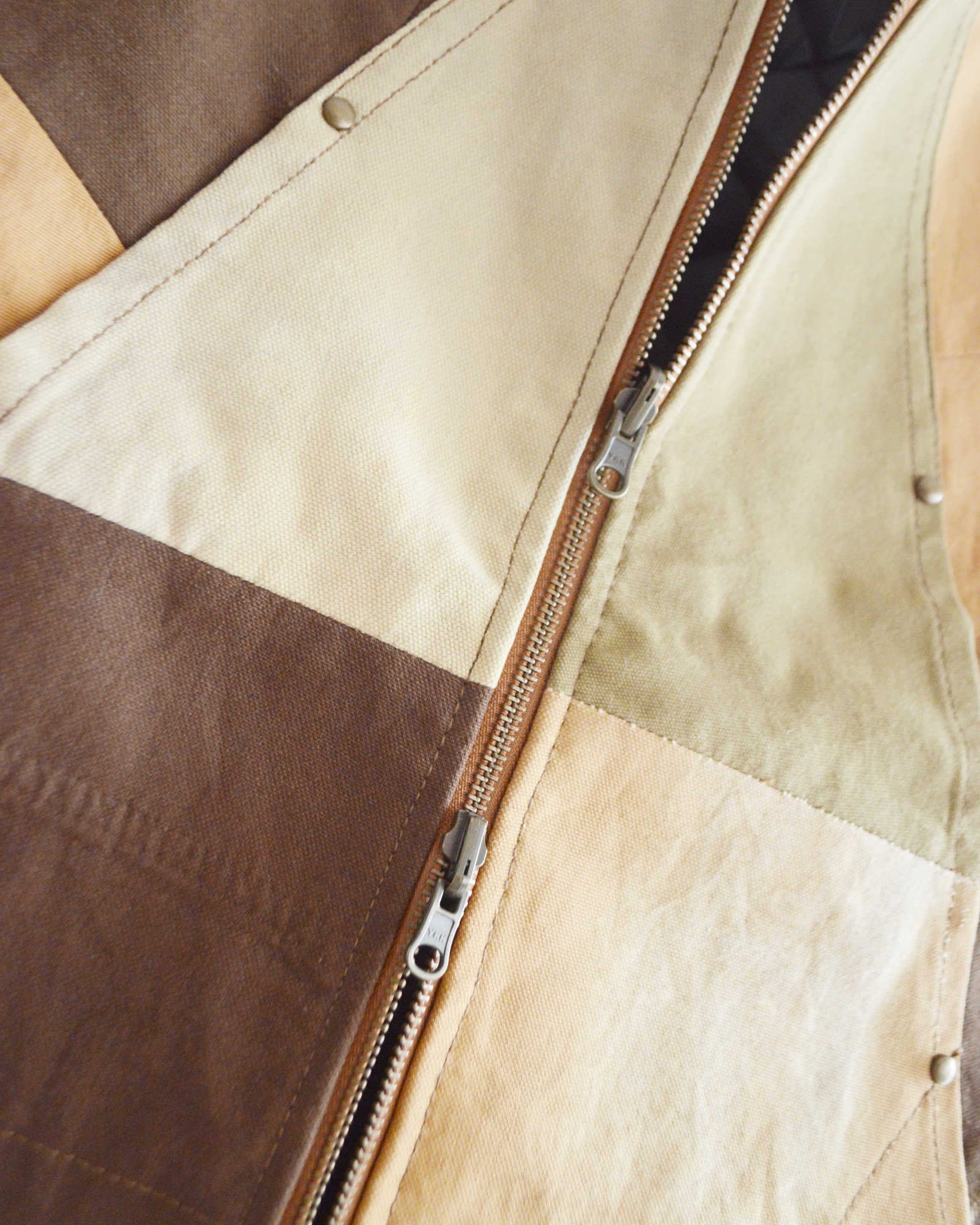 Nasngwam. ナスングワム / FACTORY VEST ファクトリーベスト Msize (BROWN ブラウン)