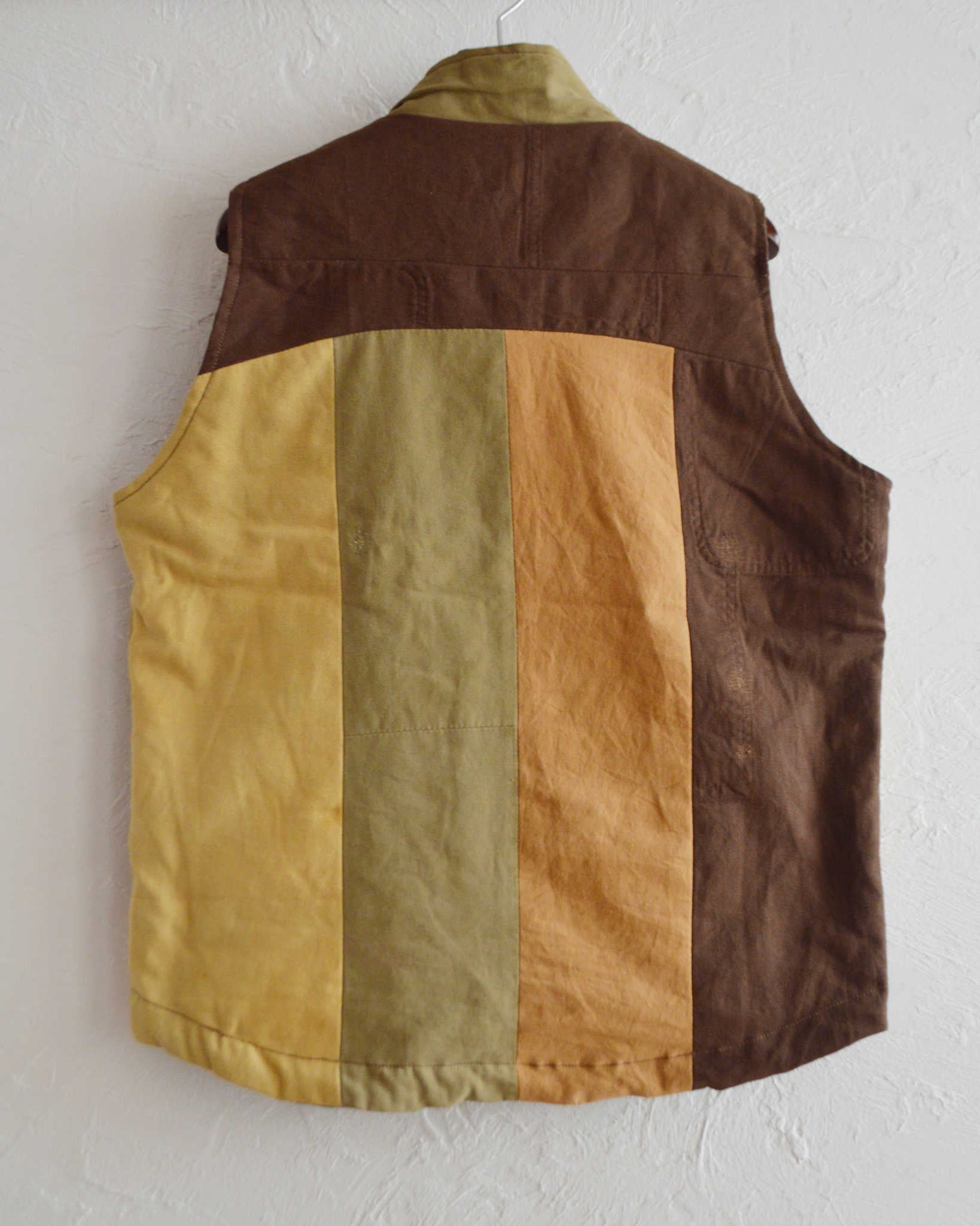 Nasngwam. ナスングワム / FACTORY VEST ファクトリーベスト Msize (BROWN ブラウン)