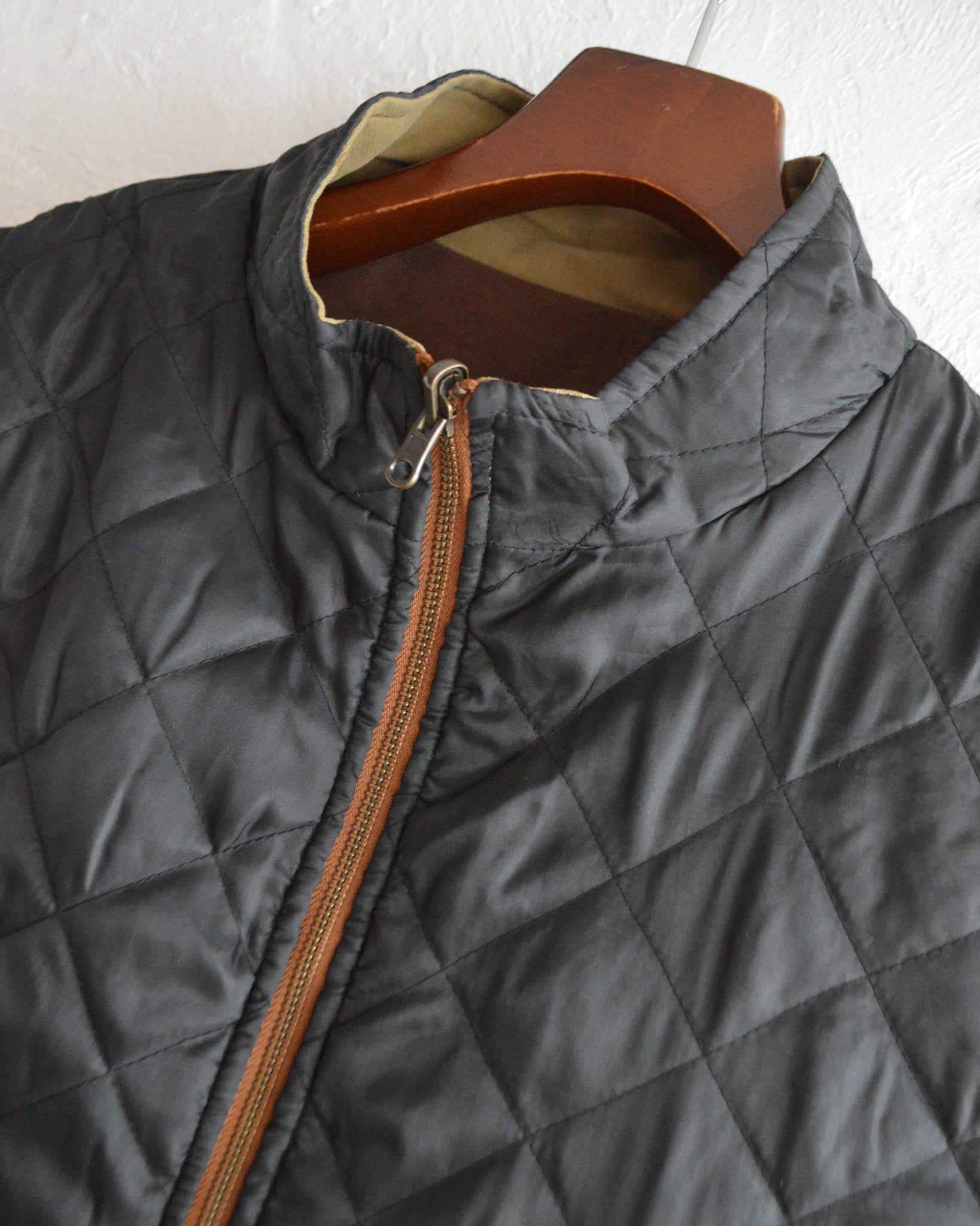 Nasngwam. ナスングワム / FACTORY VEST ファクトリーベスト Lsize (BROWN ブラウン)