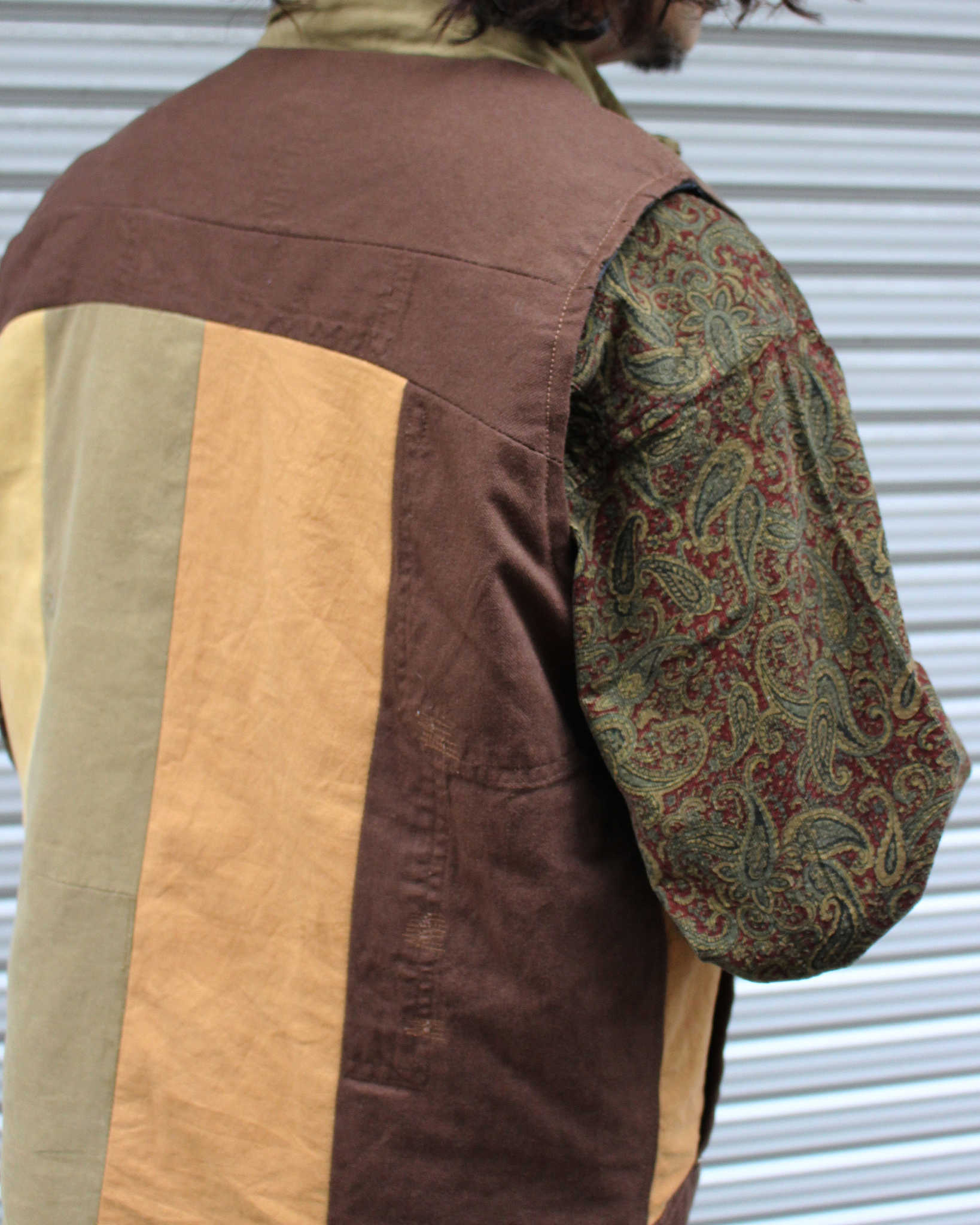 Nasngwam. ナスングワム / FACTORY VEST ファクトリーベスト Msize (BROWN ブラウン)