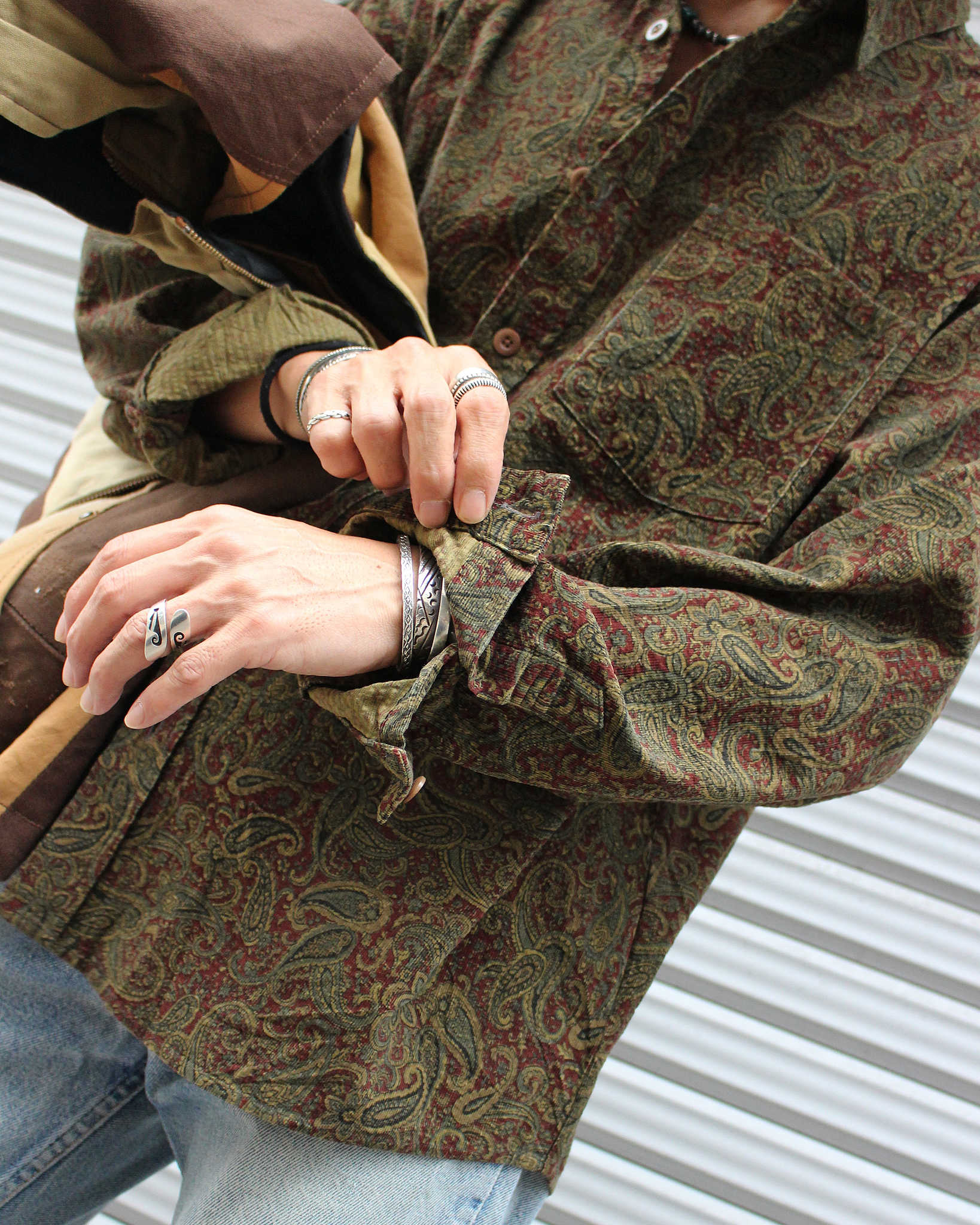 Nasngwam. ナスングワム / RAGE SHIRTS レイジシャツ (BURGUNDY バーガンディー)