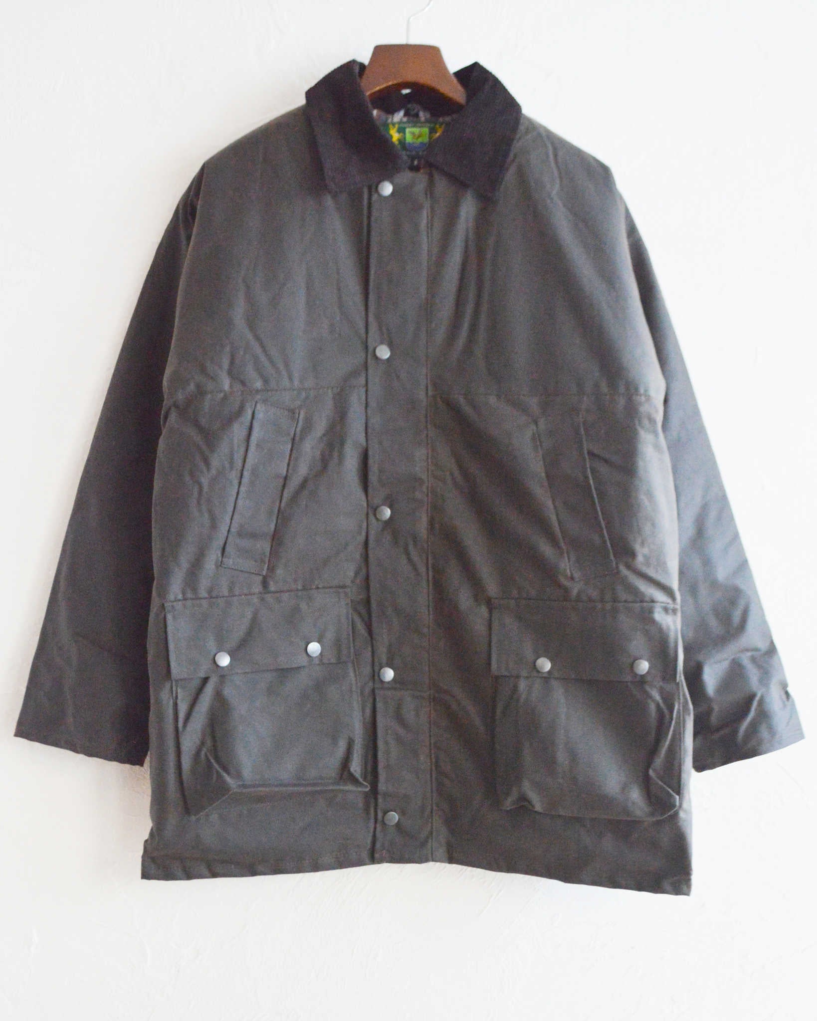 Hunter-Outdoor ハンターアウトドア / BOLTON Padded WAX JACKET ワックスコットンジャケット (BROWN ブラウン)