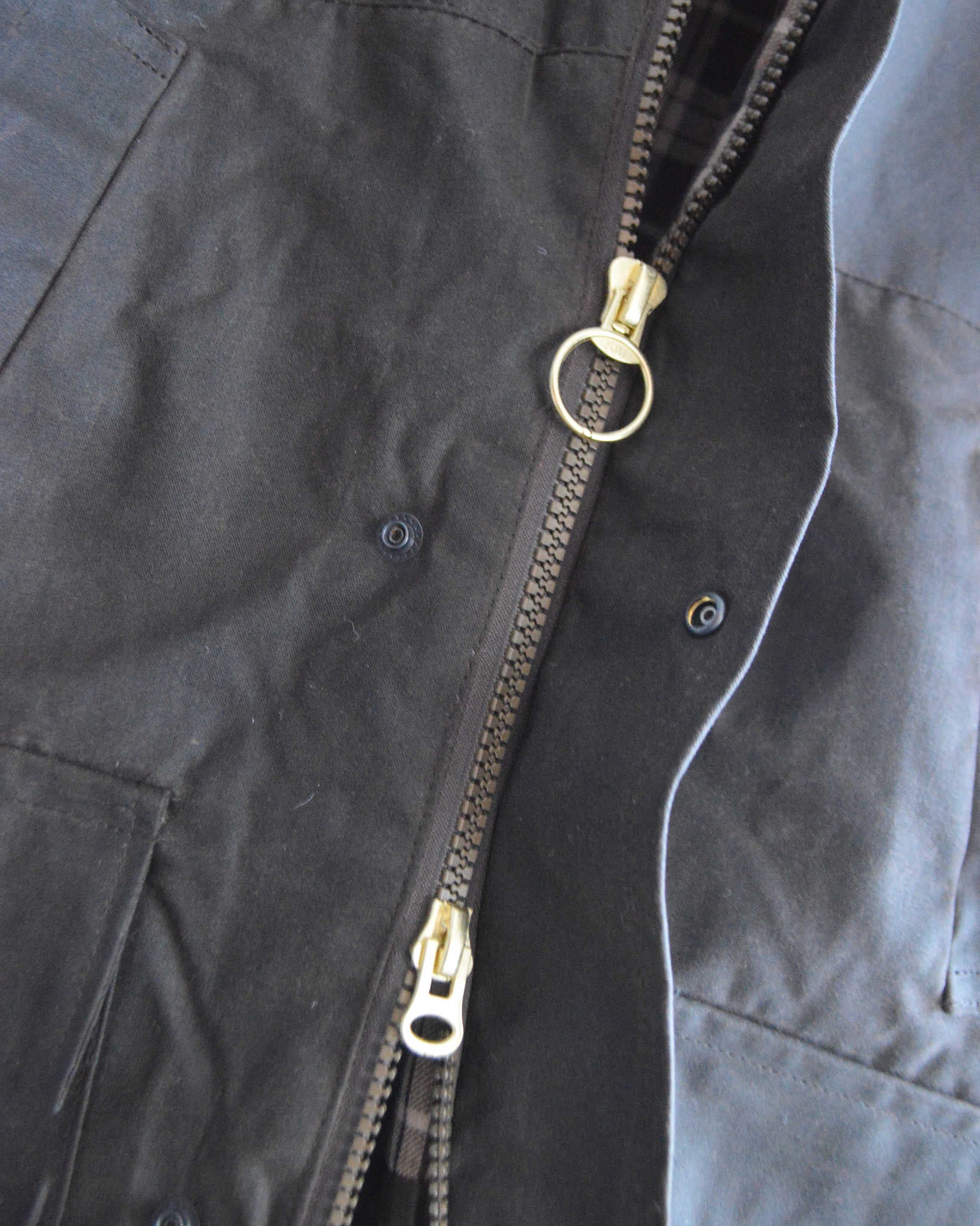 Hunter-Outdoor ハンターアウトドア / BOLTON Padded WAX JACKET ワックスコットンジャケット (BROWN ブラウン)