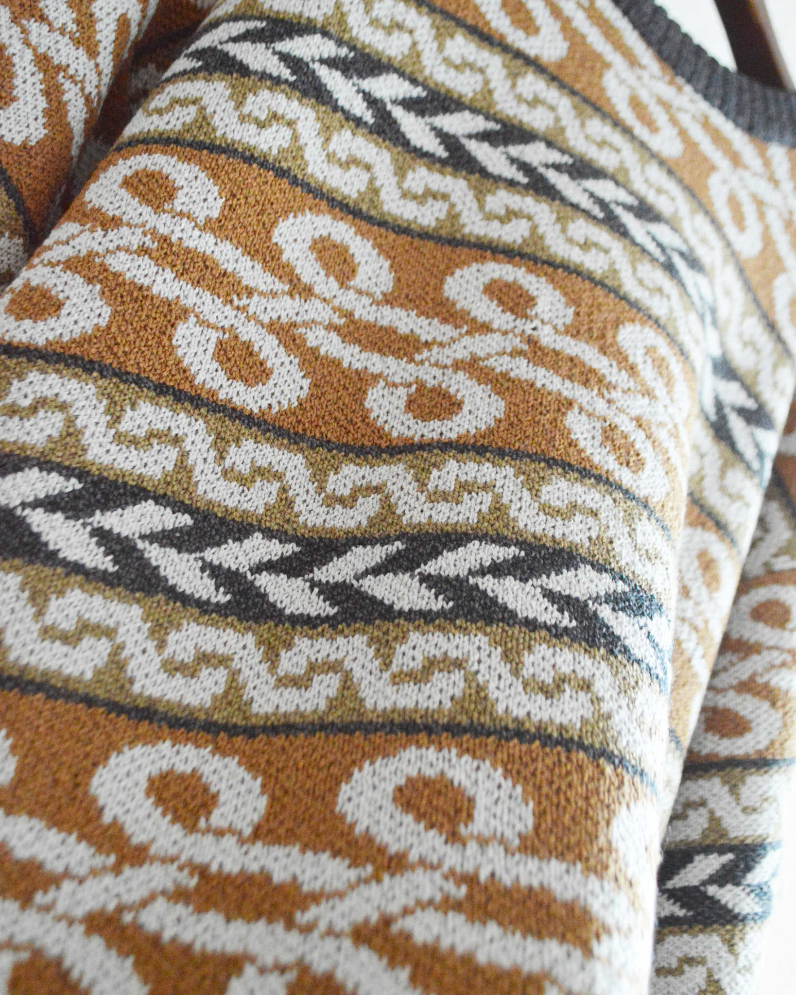 Nasngwam. ナスングワム / BRAID KNIT ブレイドニット (BROWN ブラウン)