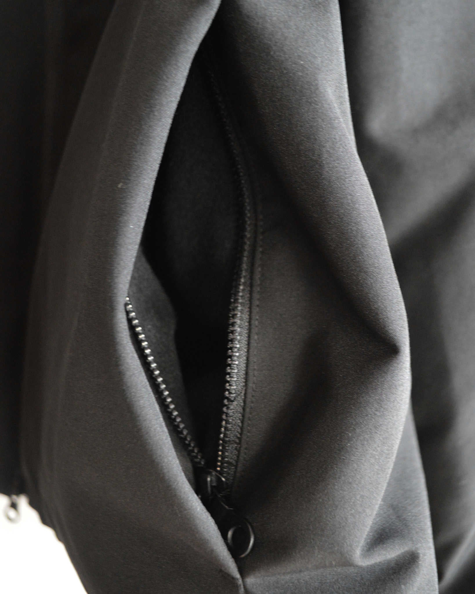 LAMOND ラモンド / WEATHER CLOTH DOWN BLOUSON ウェザークロスダウンブルゾン (BLACK ブラック)