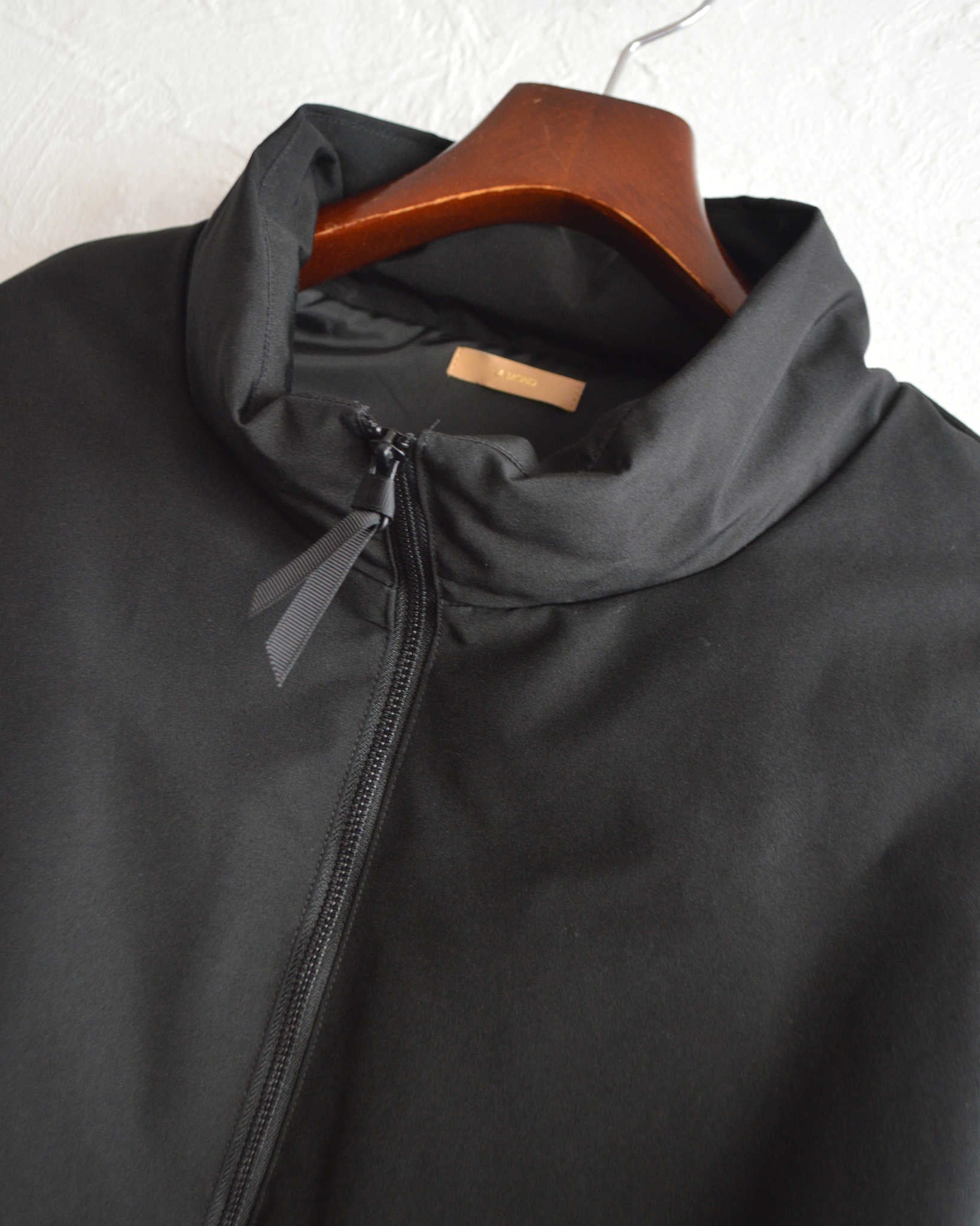 LAMOND ラモンド / WEATHER CLOTH DOWN BLOUSON ウェザークロスダウンブルゾン (BLACK ブラック)