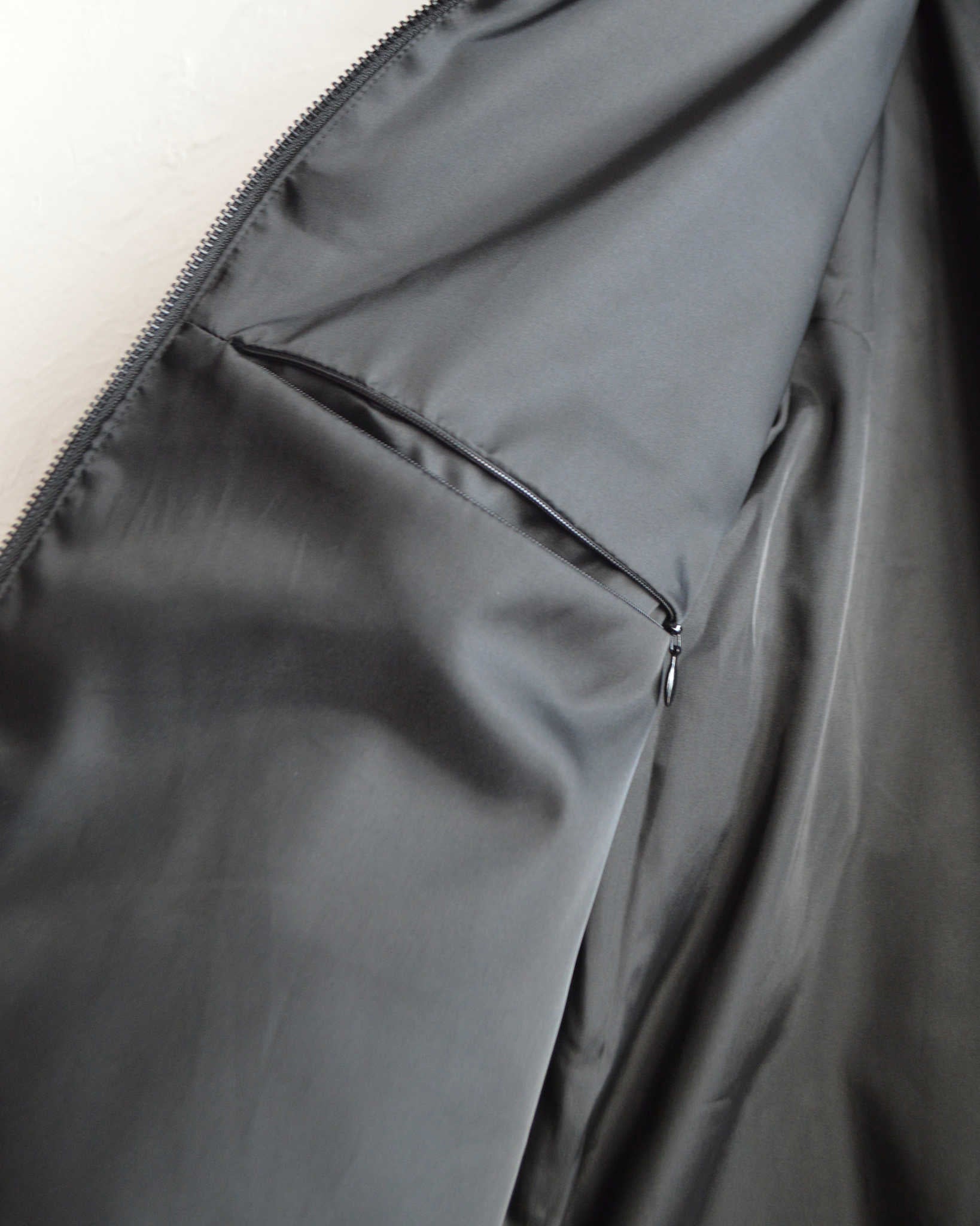 LAMOND ラモンド / WEATHER CLOTH DOWN BLOUSON ウェザークロスダウンブルゾン (BLACK ブラック)