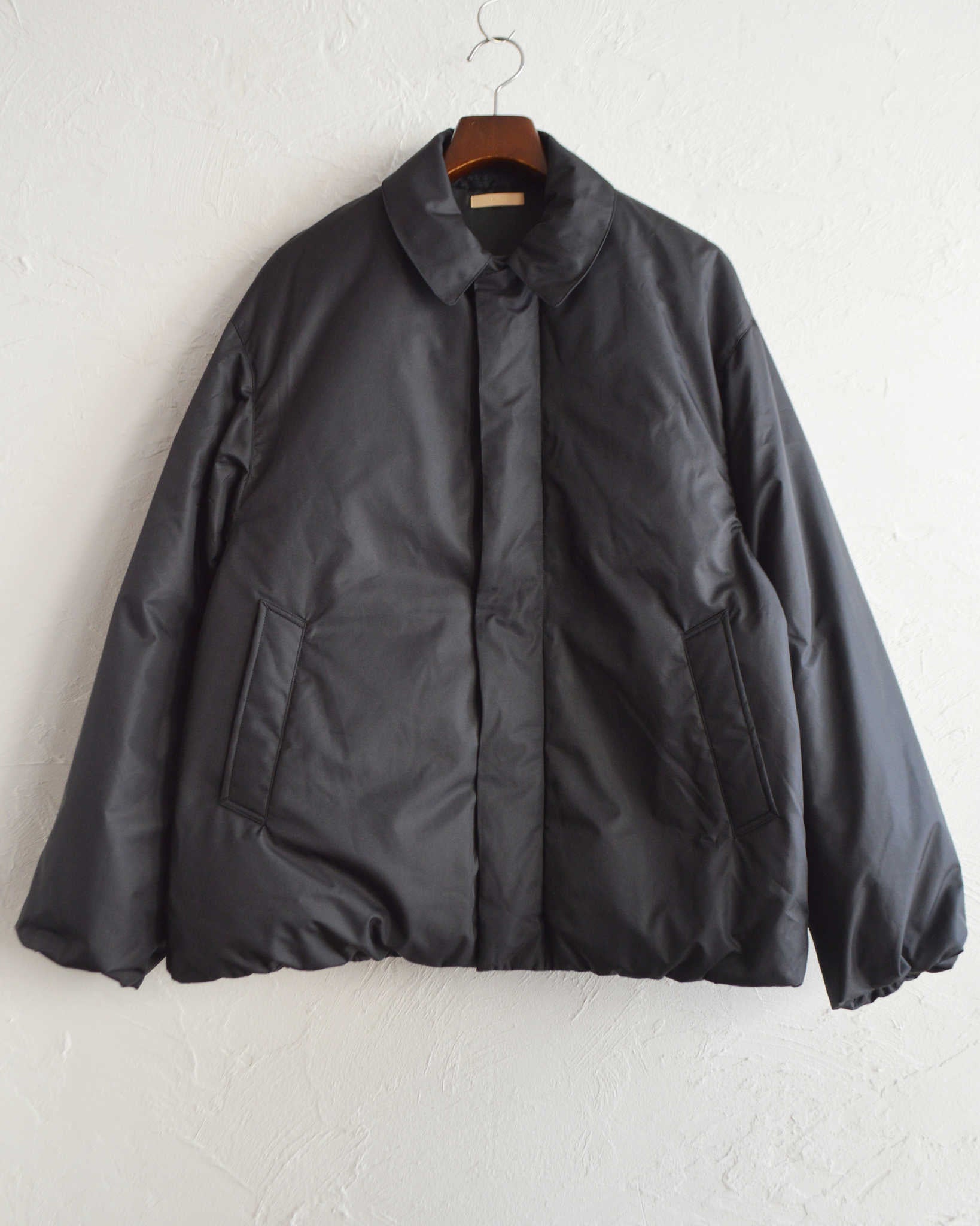 LAMOND ラモンド / SOUTIEN COLLAR DOWN JACKET ステンカラーダウンジャケット (BLACK ブラック)